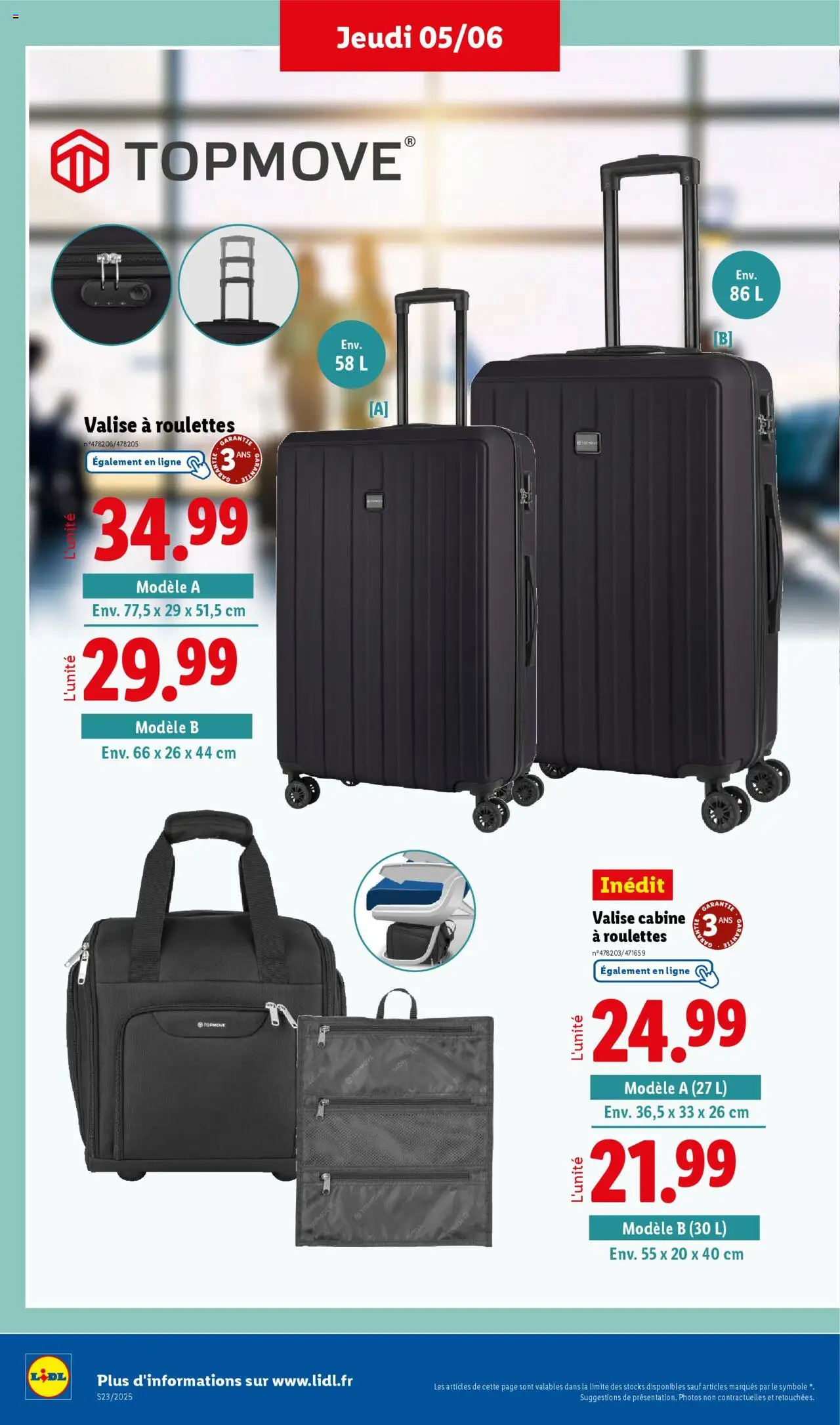  | Page: 10 | Produits: Valise cabine, Valise