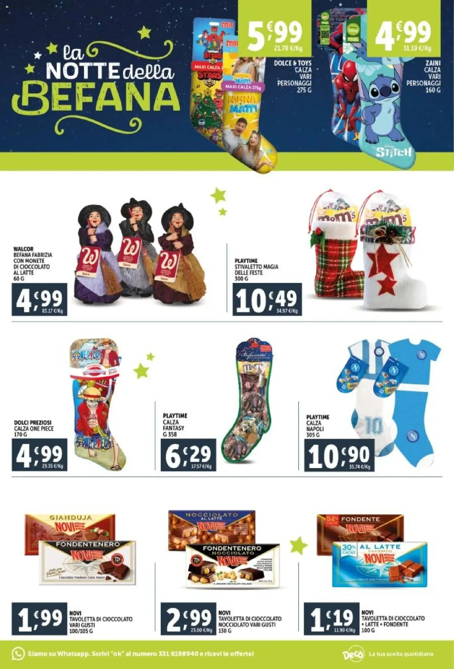 Volantino Decò del 29.12.2025 | Pagina: 11 | Prodotti: Cioccolato, Latte