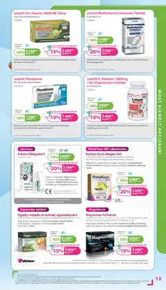 Kulcs Patika Akciós újság - amely érvényes a következő dátumtól: 01.02.2026 | Oldal: 13