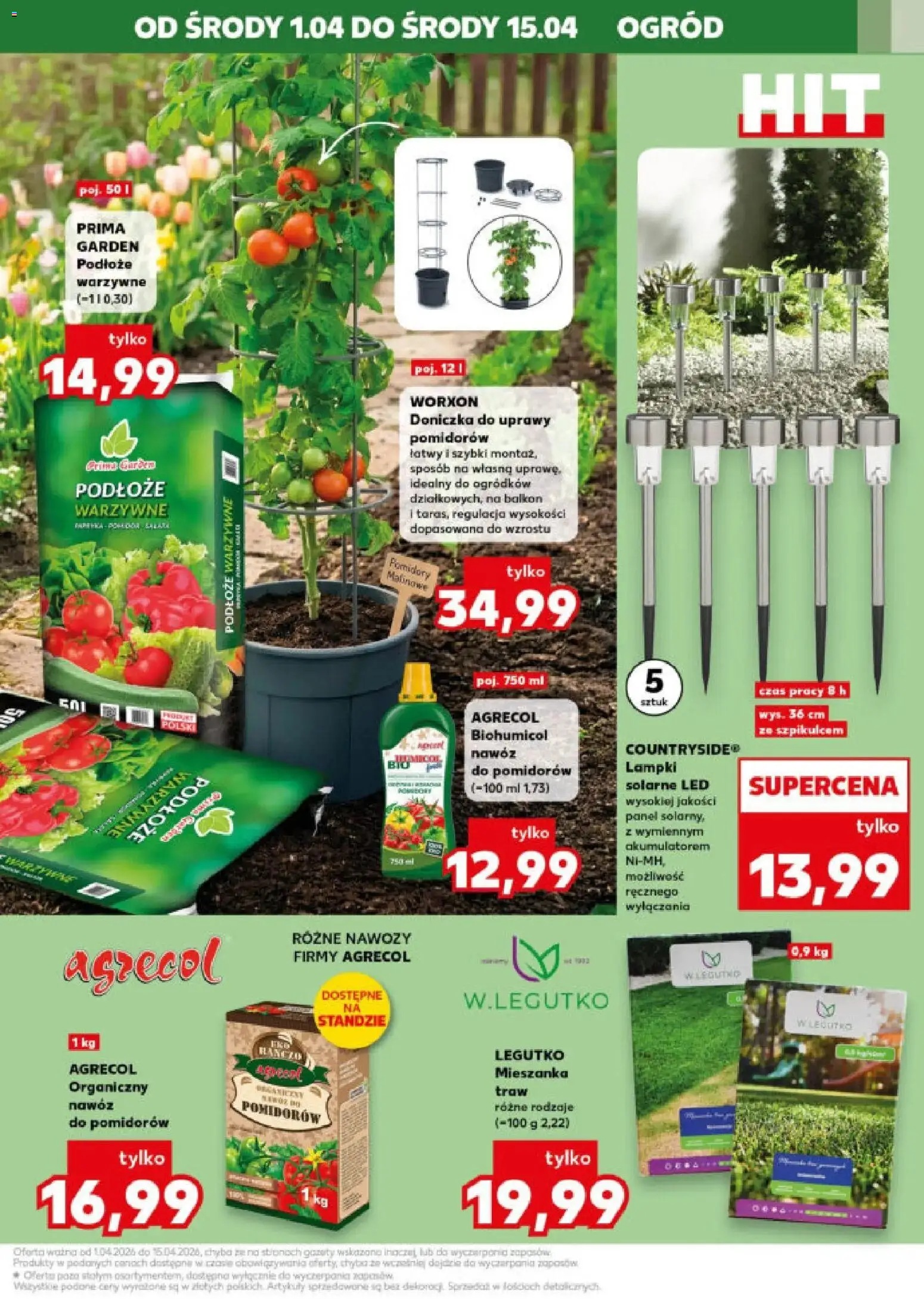 Kaufland gazetka - Mocny start od 07.04.2026 | Strona: 33 | Produkty: Lampki, Doniczka