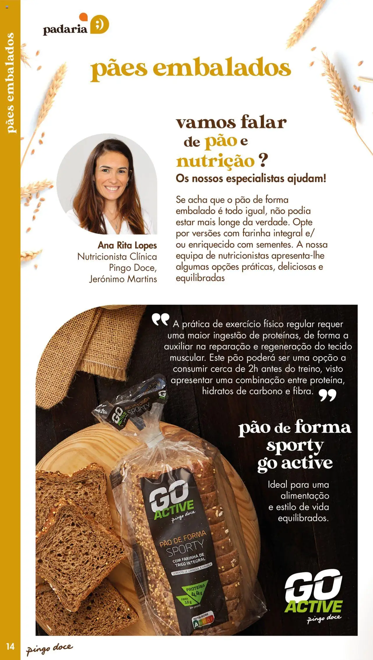 Pingo Doce - Catálogo-Padaria │ válido de 20.05.2025 | Página: 14 | Produtos: Pão de forma, Padaria, Pão, Proteina