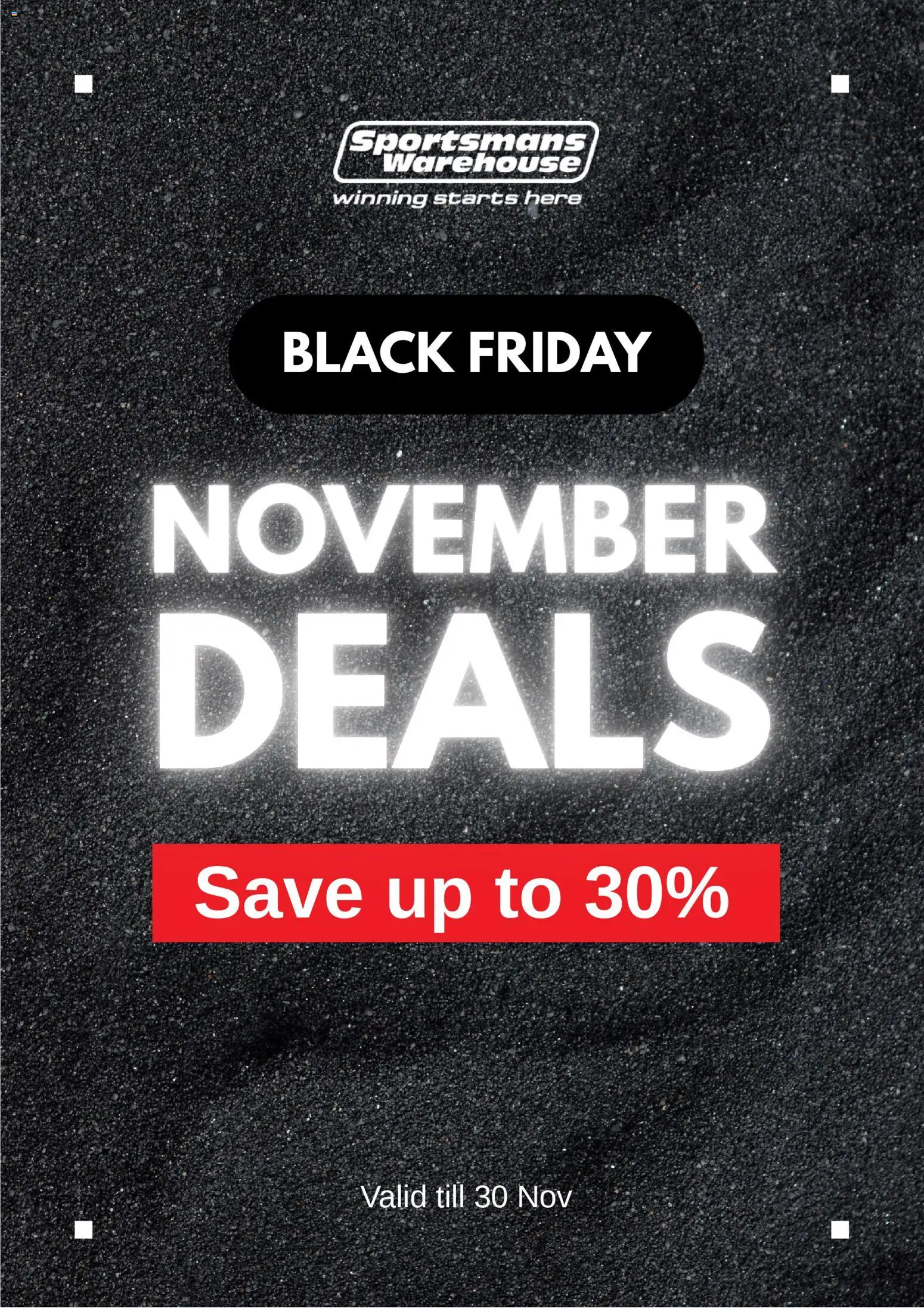 New Sportsmans Warehouse catalogue – valid from 18.11.2025 | Page: 1