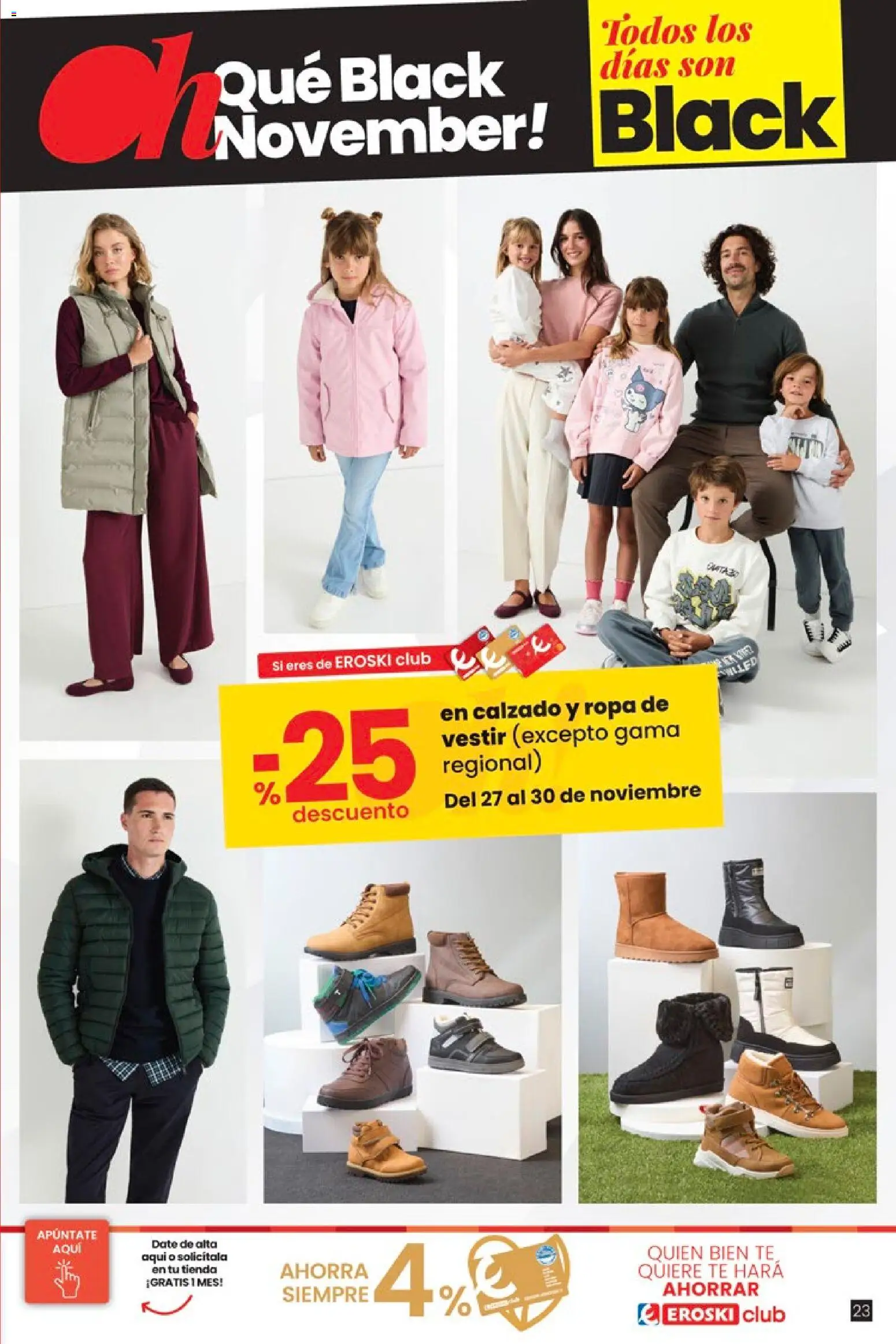 Eroski - Black Friday │ válido desde el 20.11.2025 | Página: 23 | Productos: Té, Ropa