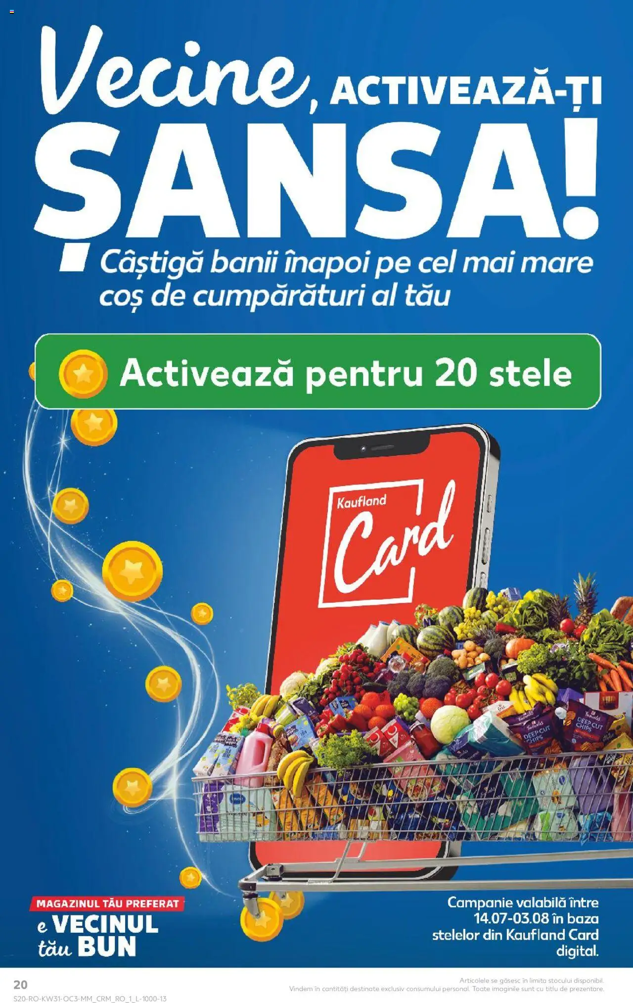 Catalog Kaufland - București – valabil de la 30.07.2025 | Pagină: 20 | Produse: Coș