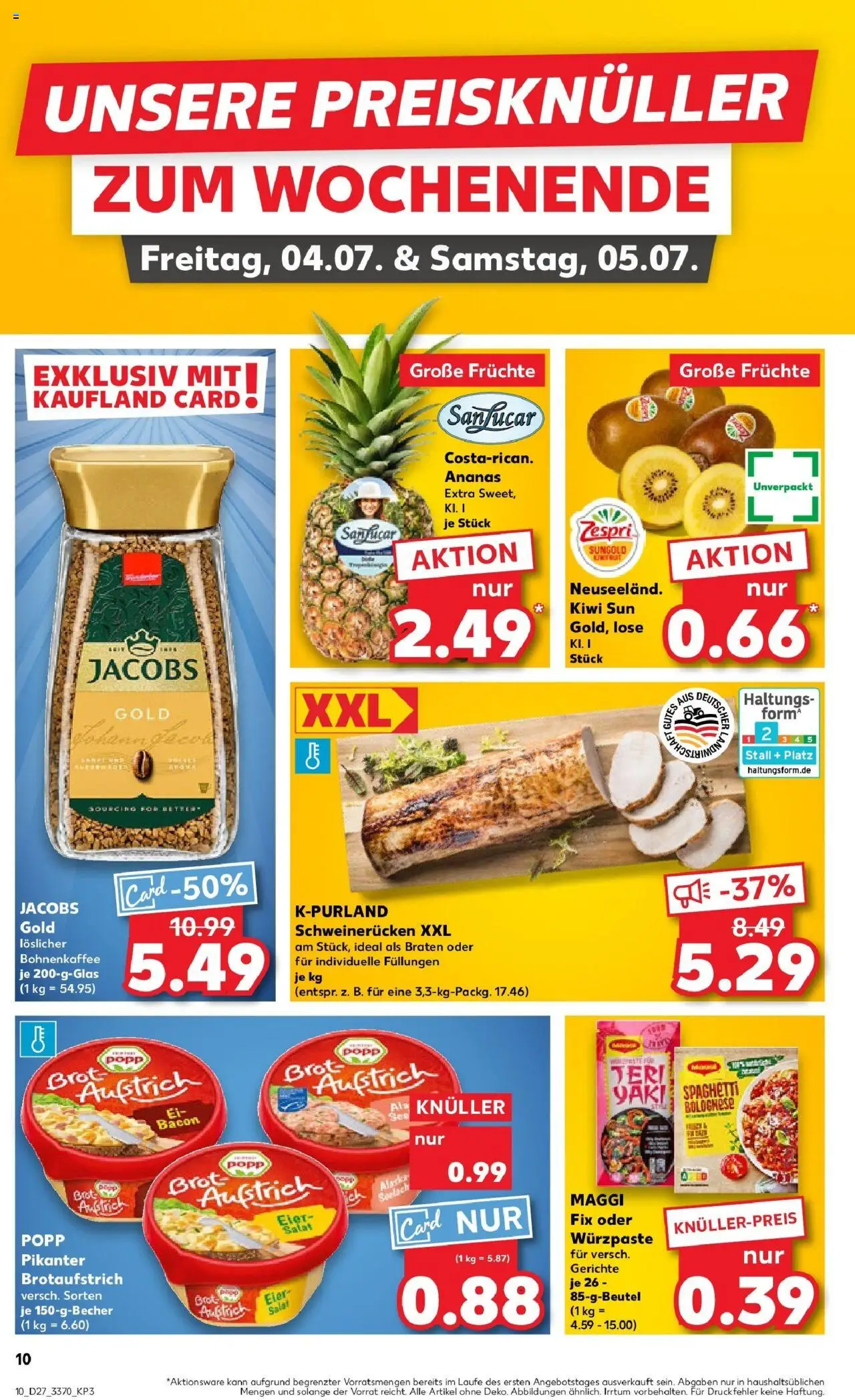 Kaufland prospekt Mühlhausen	 - gültig ab dem 06.07.2025 | Seite: 25 | Produkte: Maggi, Ananas, Maggi fix, Salat