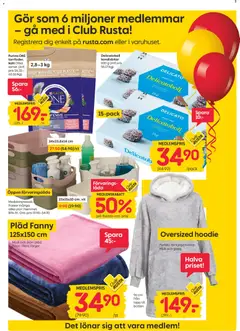 Rusta - erbjudanden - Förhandsvisning av reklamblad från butik Rusta aktuell från 27.10.2025 | Sida: 3