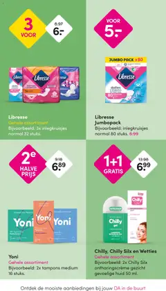  | Pagina: 20 | Producten: Ontharingscrème, Panty, Tampons