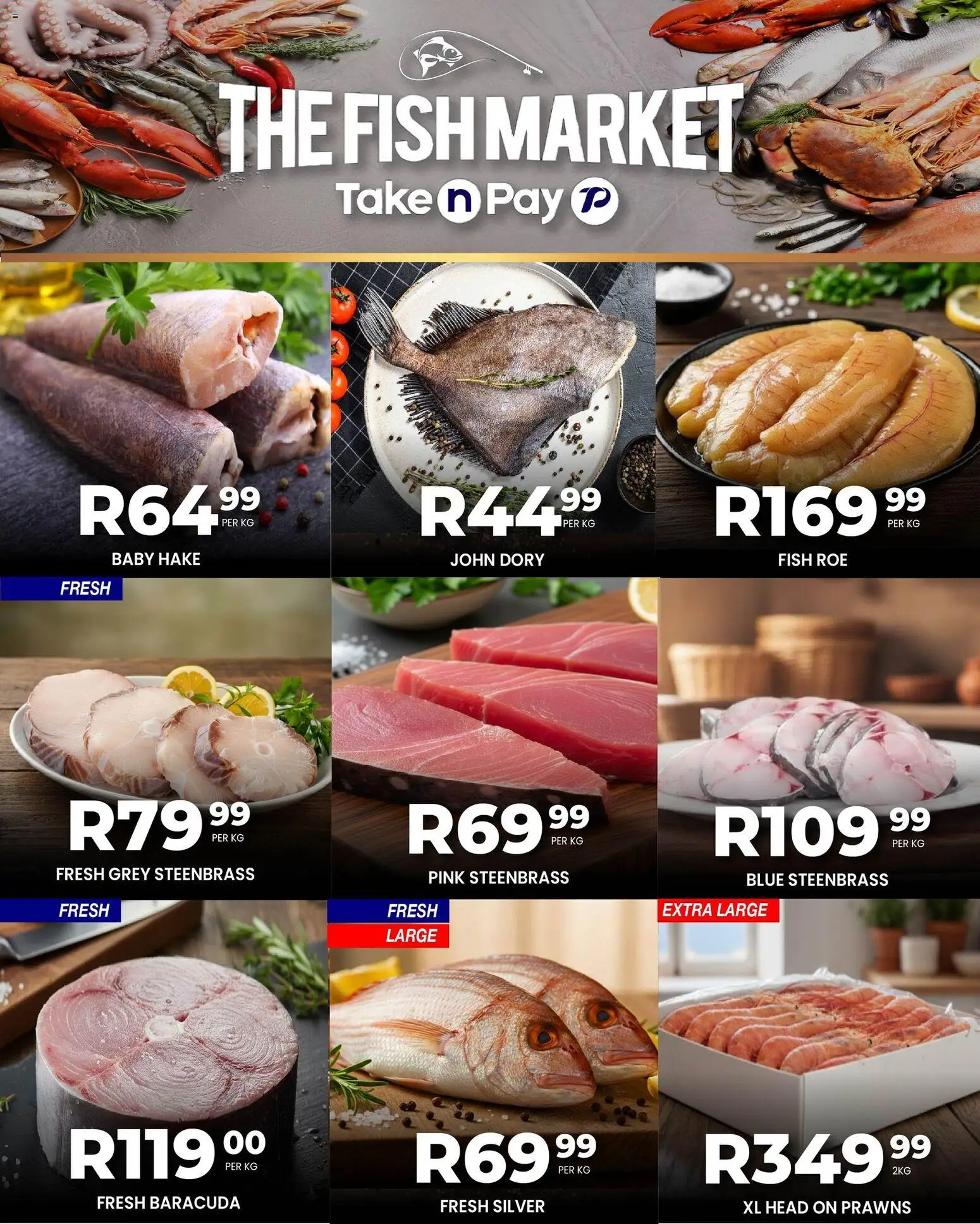 New Take n Pay catalogue – valid from 01.12.2025 | Page: 3 | Products: Fish