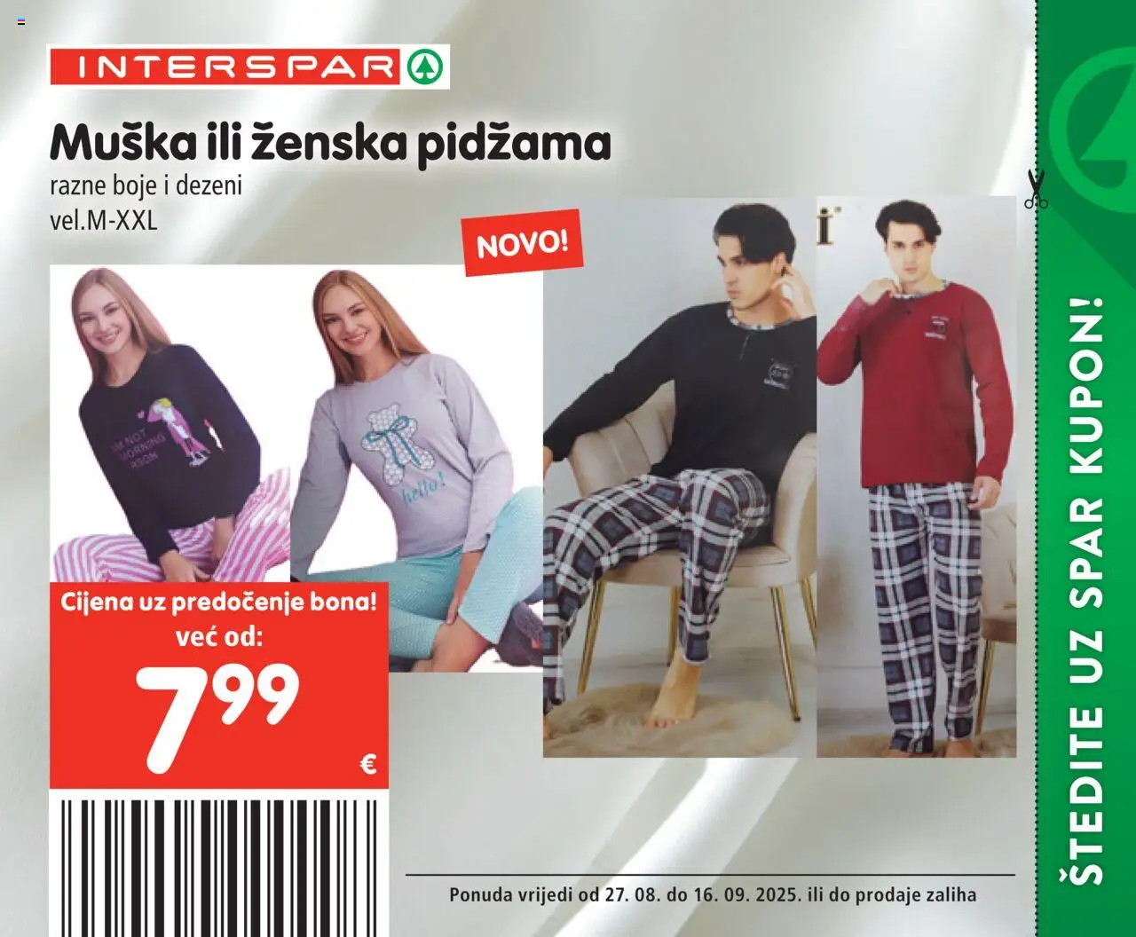 Interspar katalog | vrijedi od 27.08.2025 | Stranica: 26 | Proizvodi: Pidžama