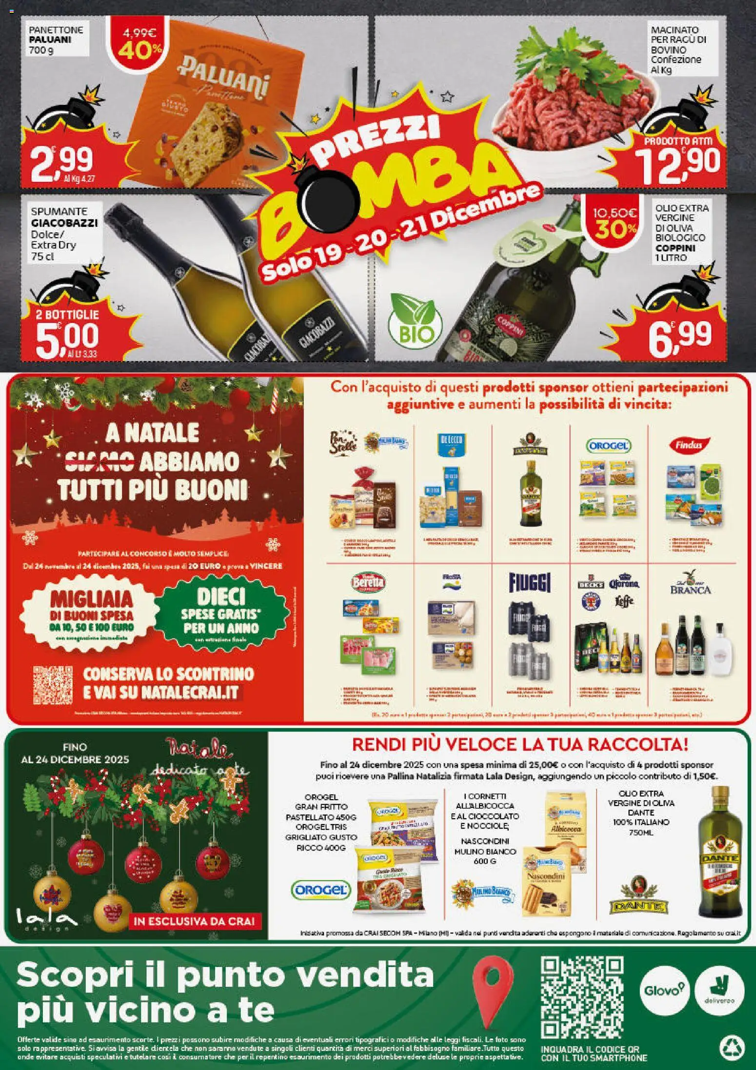 Volantino CRAI del 18.12.2025 | Pagina: 12 | Prodotti: Cioccolato, Tè, Smartphone, Spumante