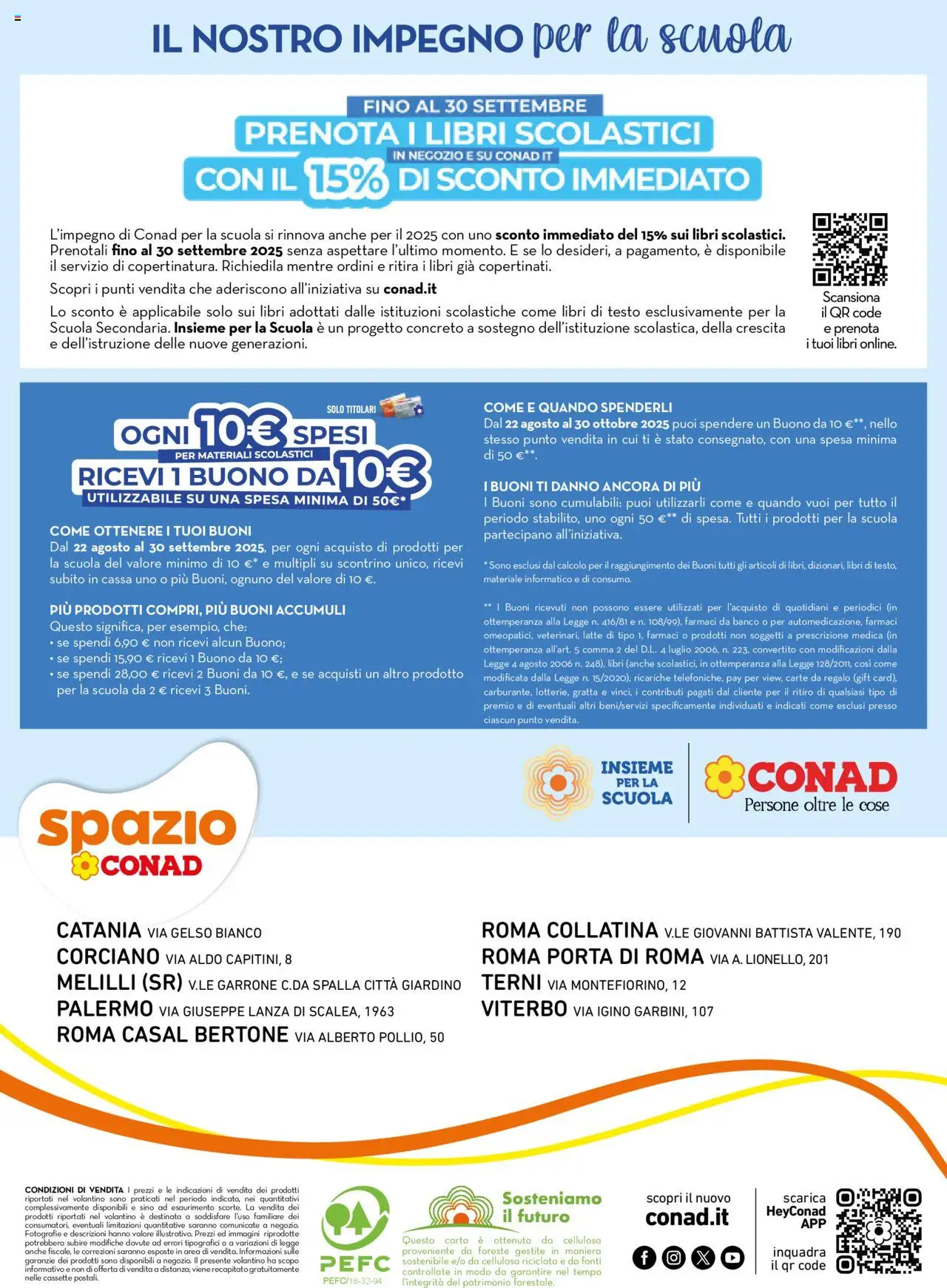 Volantino Spazio Conad del 22.08.2025 | Pagina: 28 | Prodotti: Latte