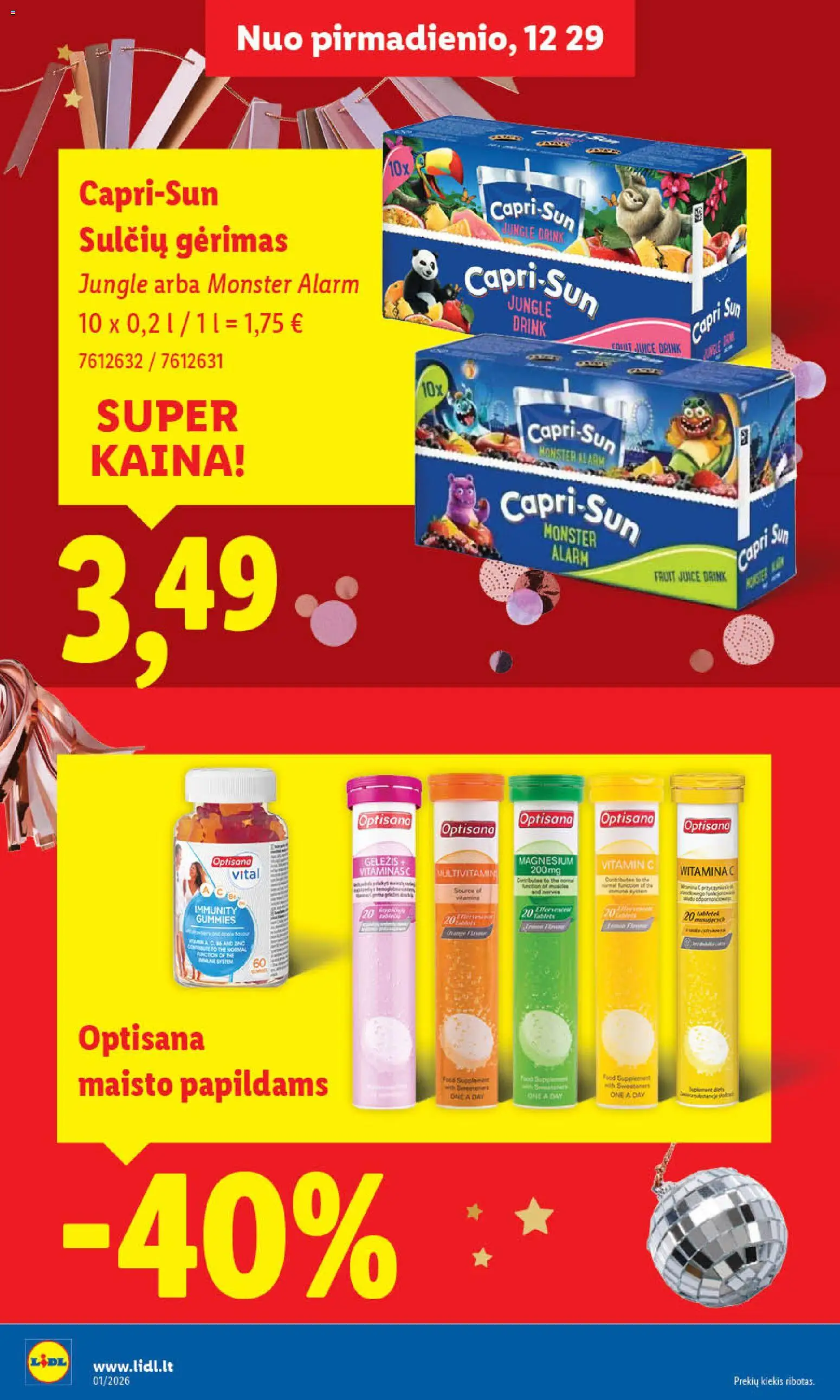LIDL akcijos nuo 29.12.2025 | Puslapis: 20