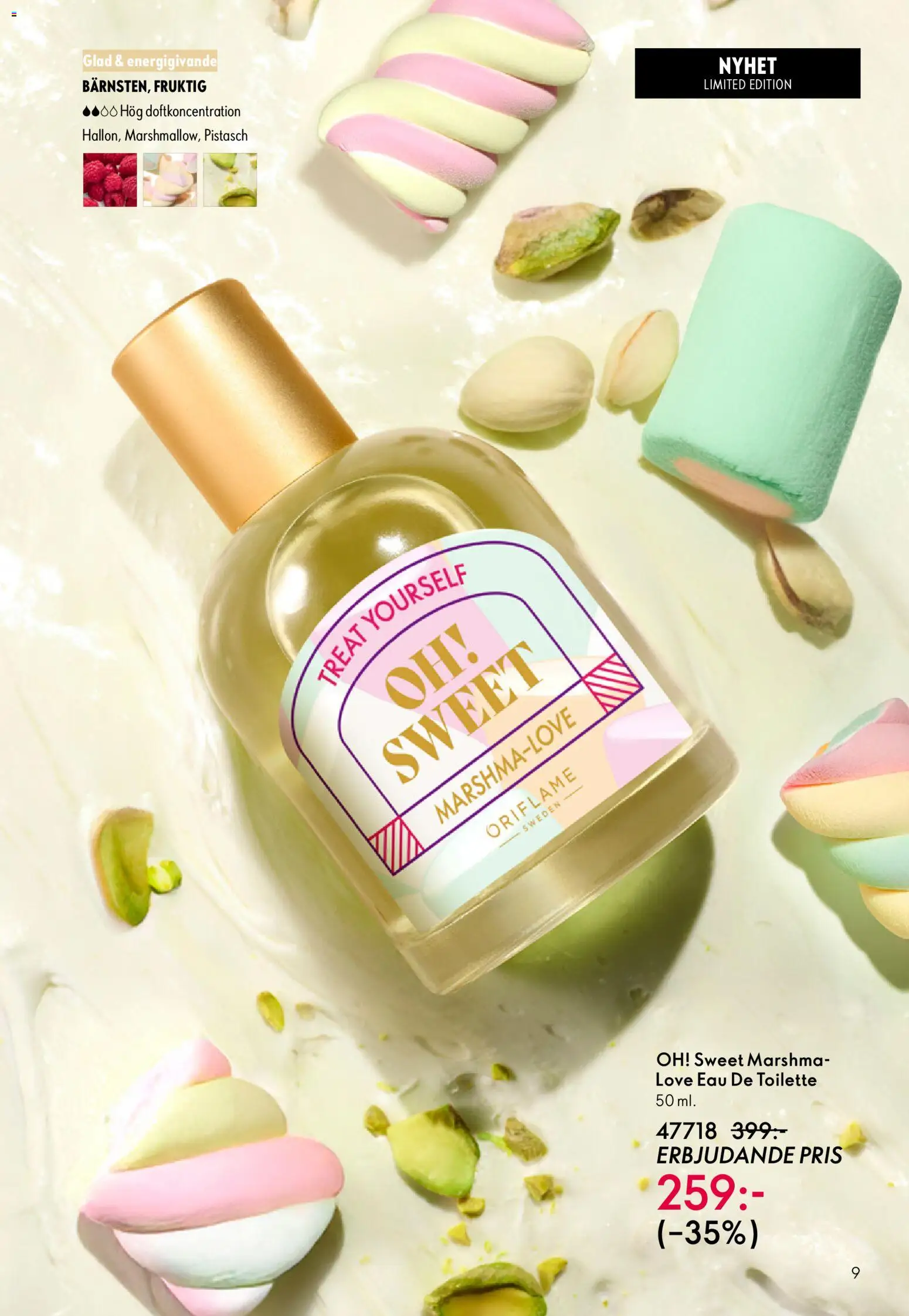 Oriflame reklamblad aktuell från 28.01.2026 | Sida: 9 | Produkter: Eau de toilette