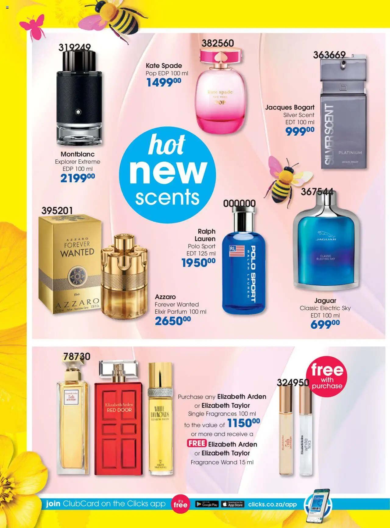 New Clicks catalogue – valid from 23.09.2025 | Page: 30 | Products: Fragrance, Spade