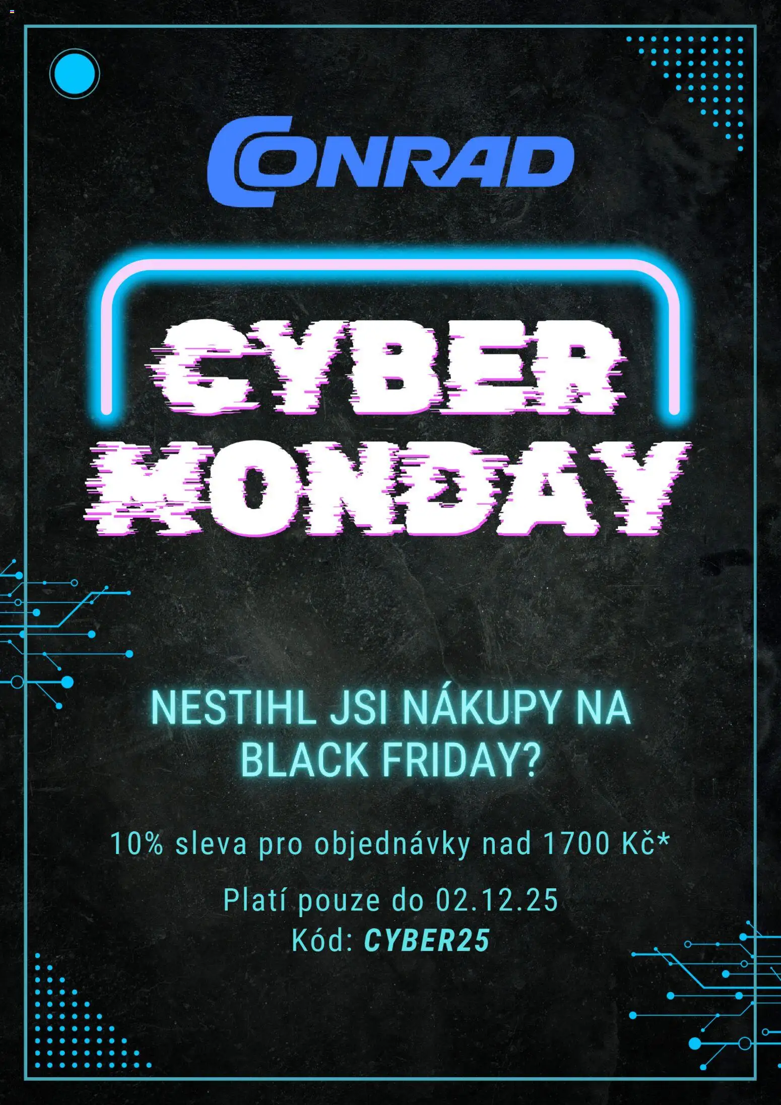 Conrad Cyber Monday od 01.12.2025 | Strana: 1