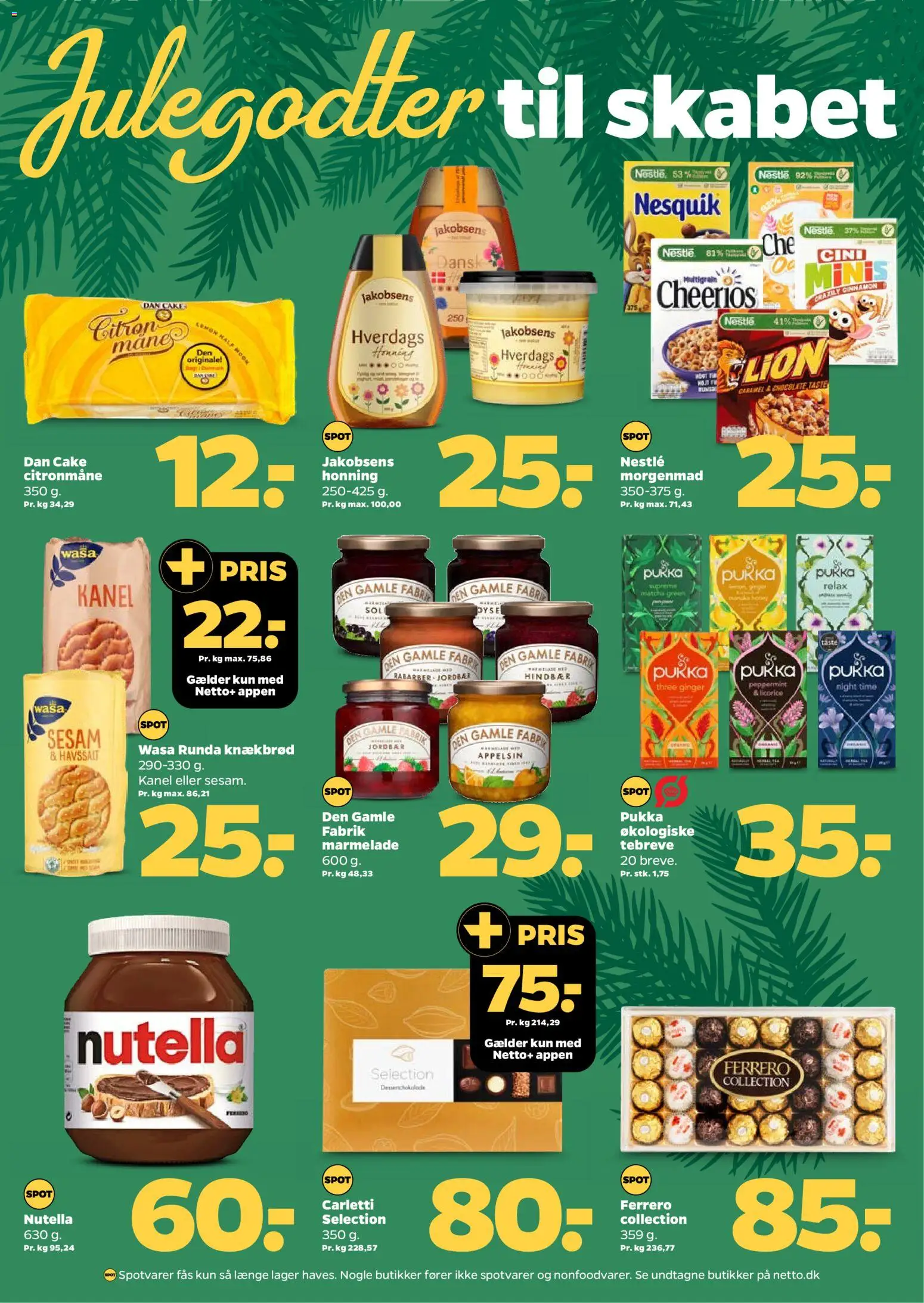 Netto tilbudsavis – gyldig fra 06.12.2025 | Side: 22 | Produkter: Jordbær, Hindbær, Citronmåne, Marmelade