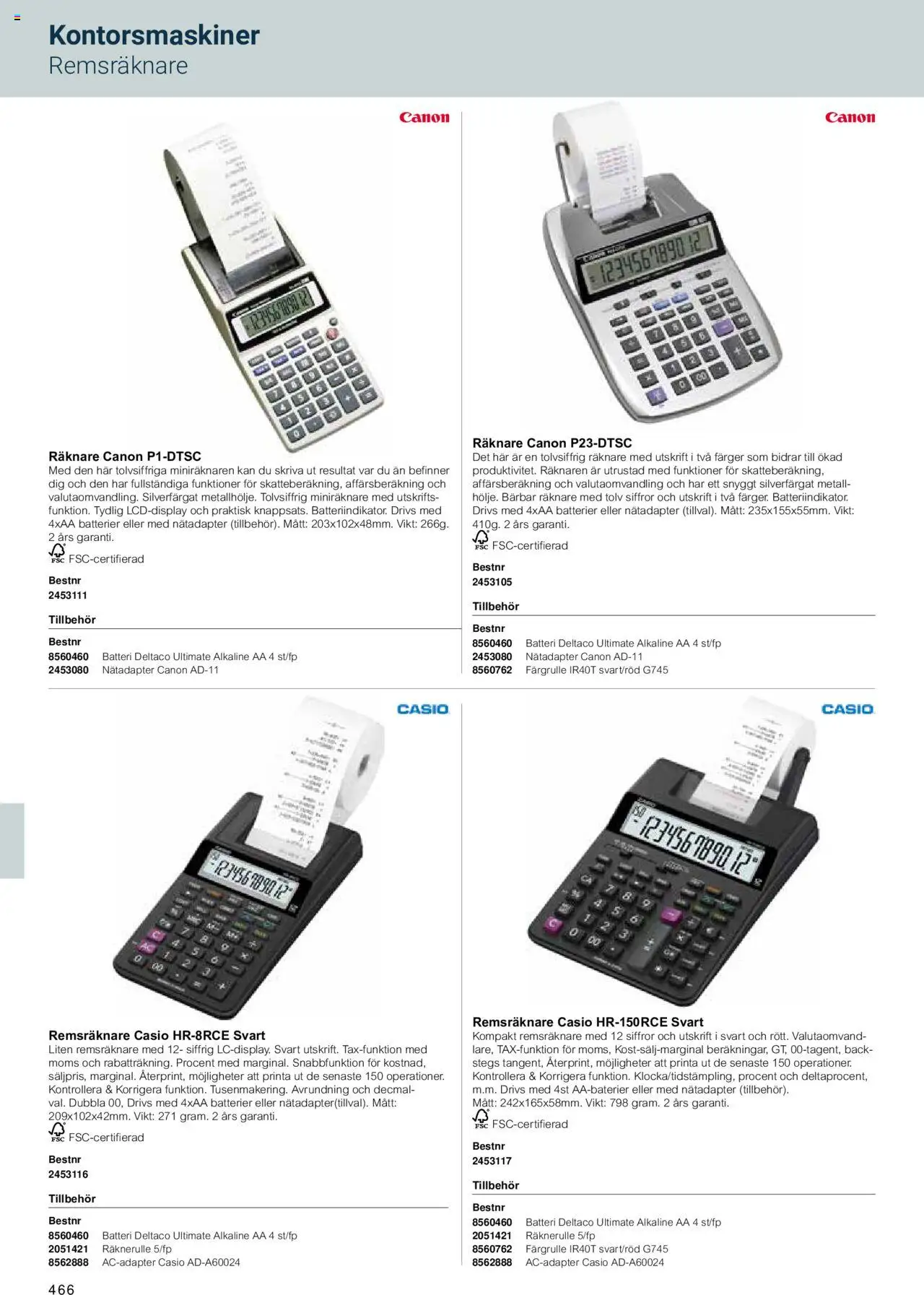 Office Depot reklamblad aktuell från 15.02.2024 | Sida: 468 | Produkter: Batterier, Batteri
