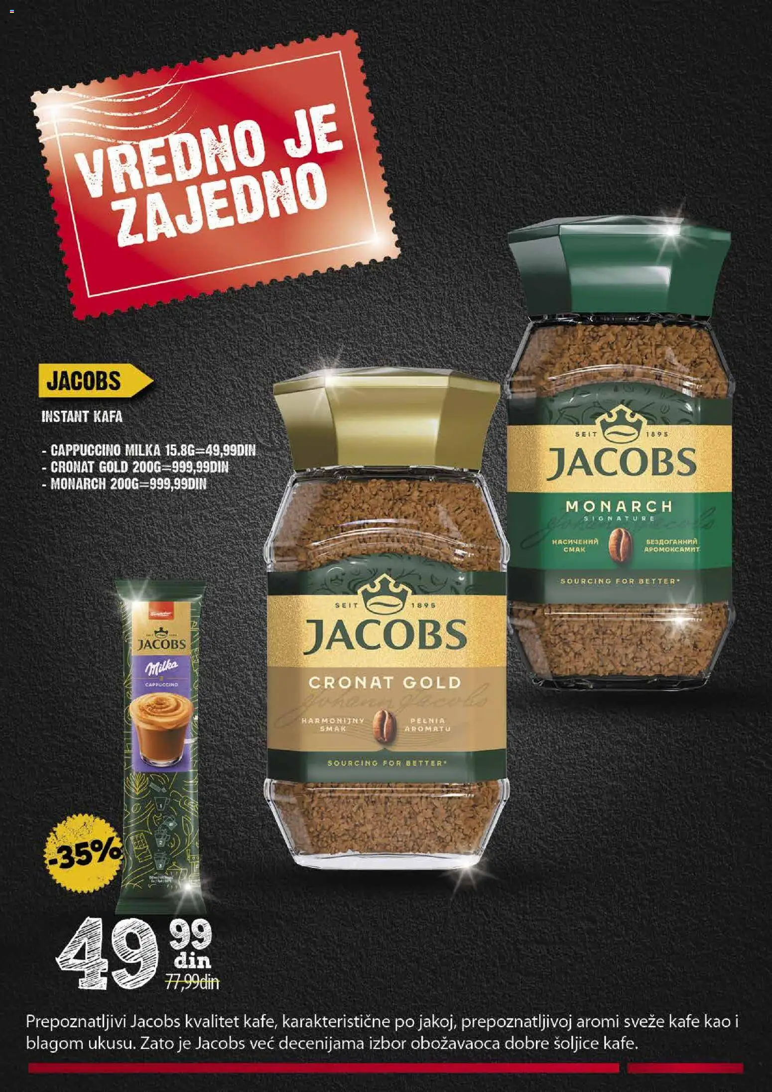 Idea katalog - važi od 19.03.2026 | Strana: 17 | Proizvode: Milka, Instant kafa, Kafa