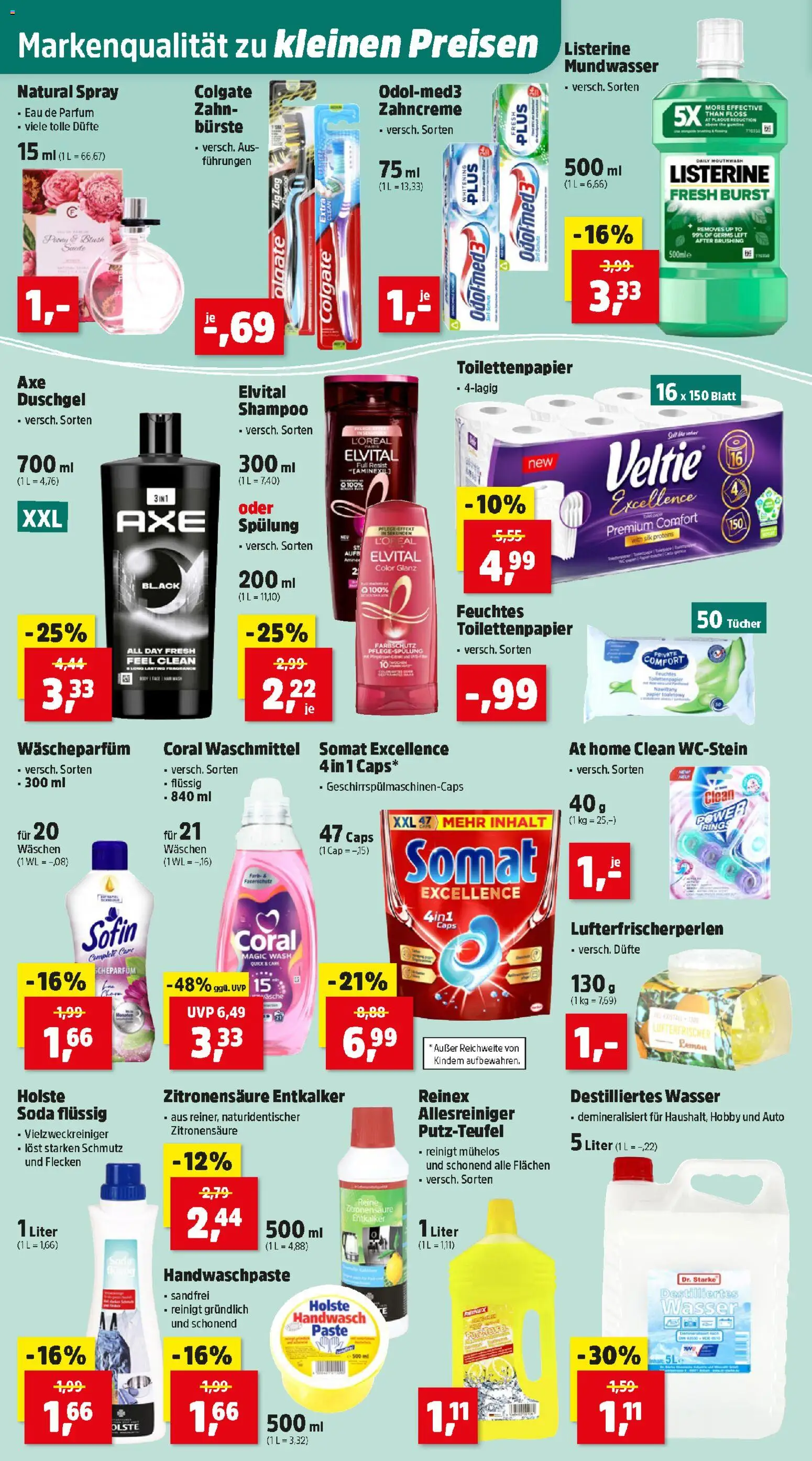 Thomas Philipps Flugblatt gültig ab 02.03.2026 | Seite: 20 | Produkte: Spülung, Duschgel, Mundwasser, Waschmittel