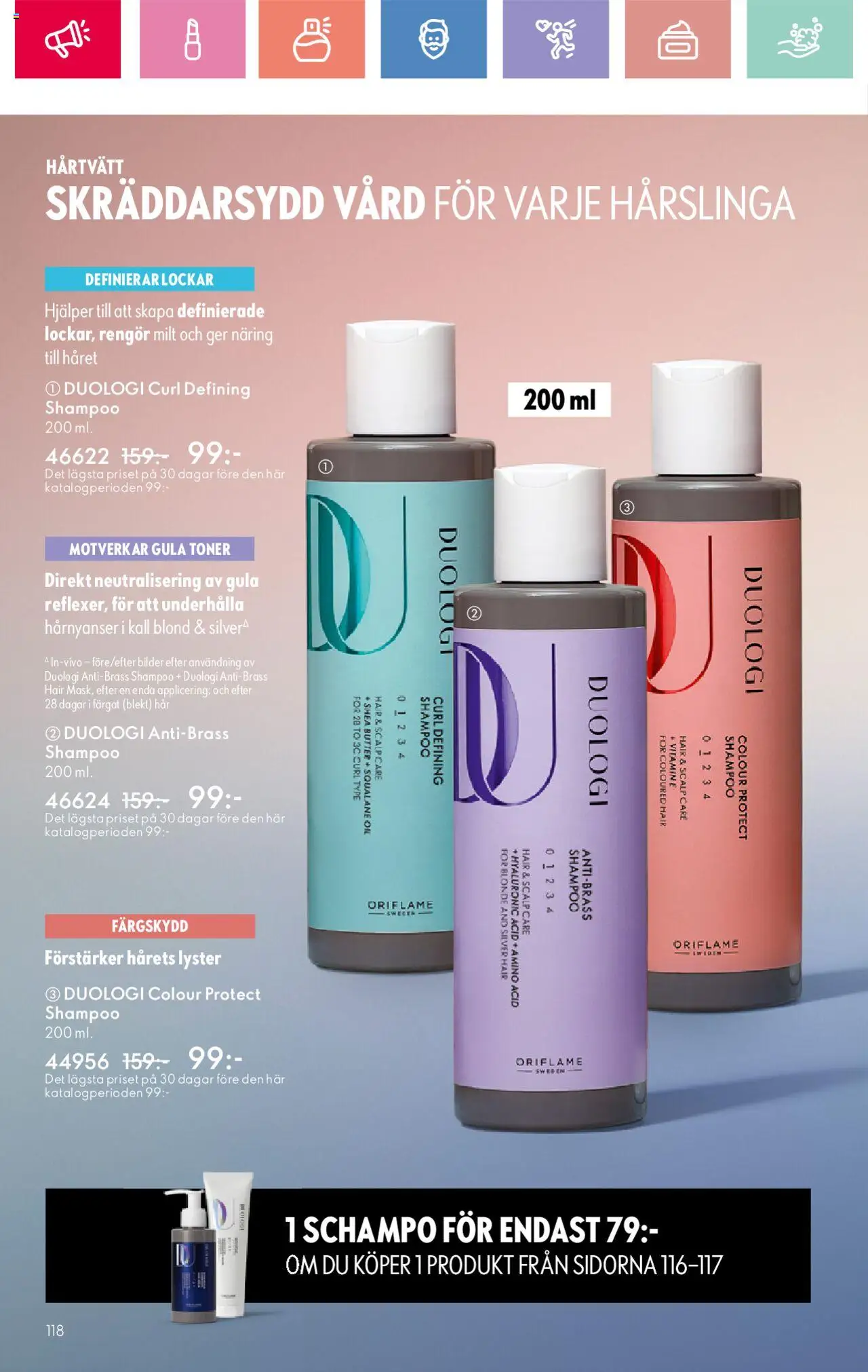 Oriflame reklamblad aktuell från 24.08.2025 | Sida: 118 | Produkter: Schampo