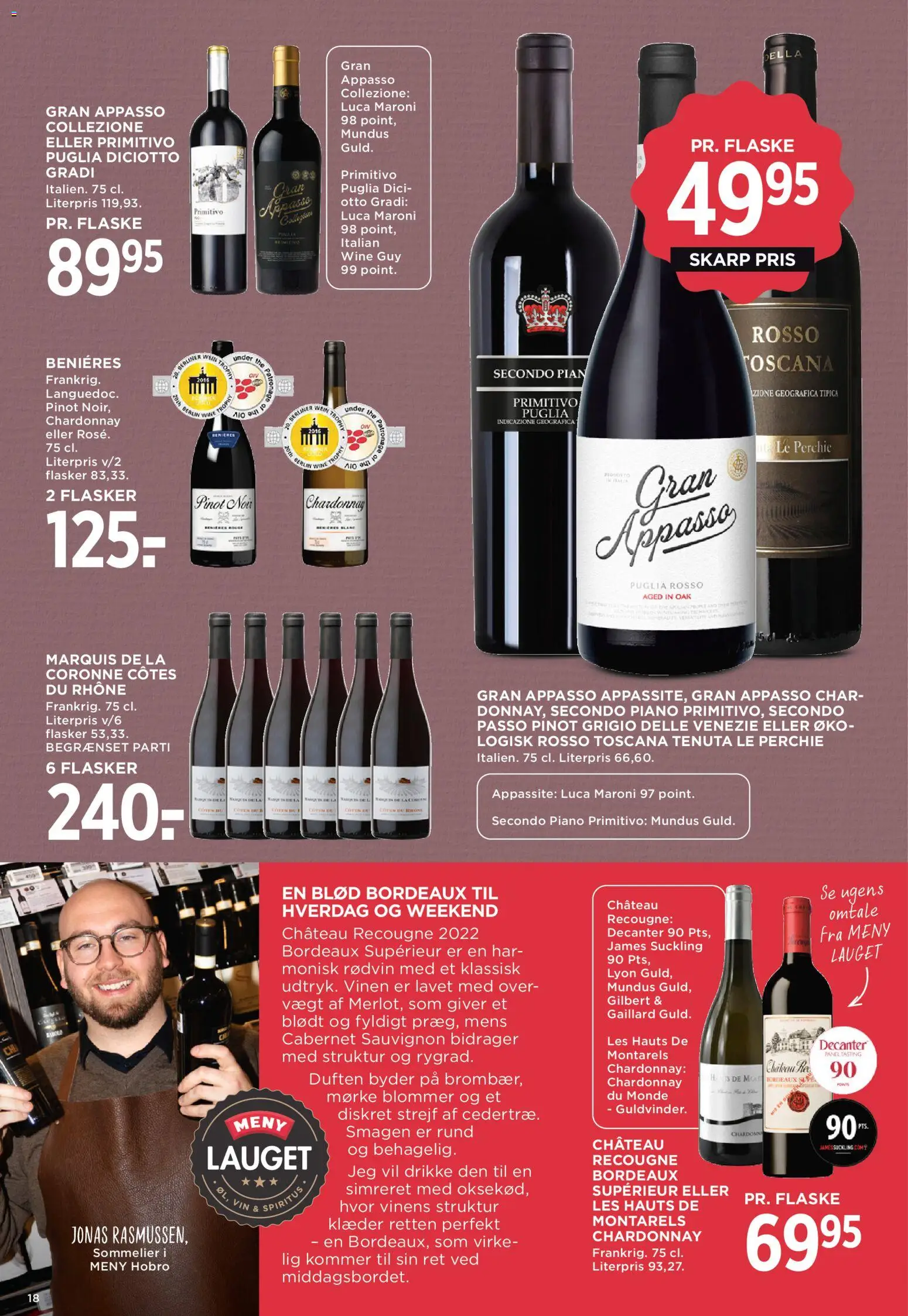 Meny tilbudsavis – gyldig fra 06.03.2026 | Side: 25 | Produkter: Vin, Te, Blommer, Søm