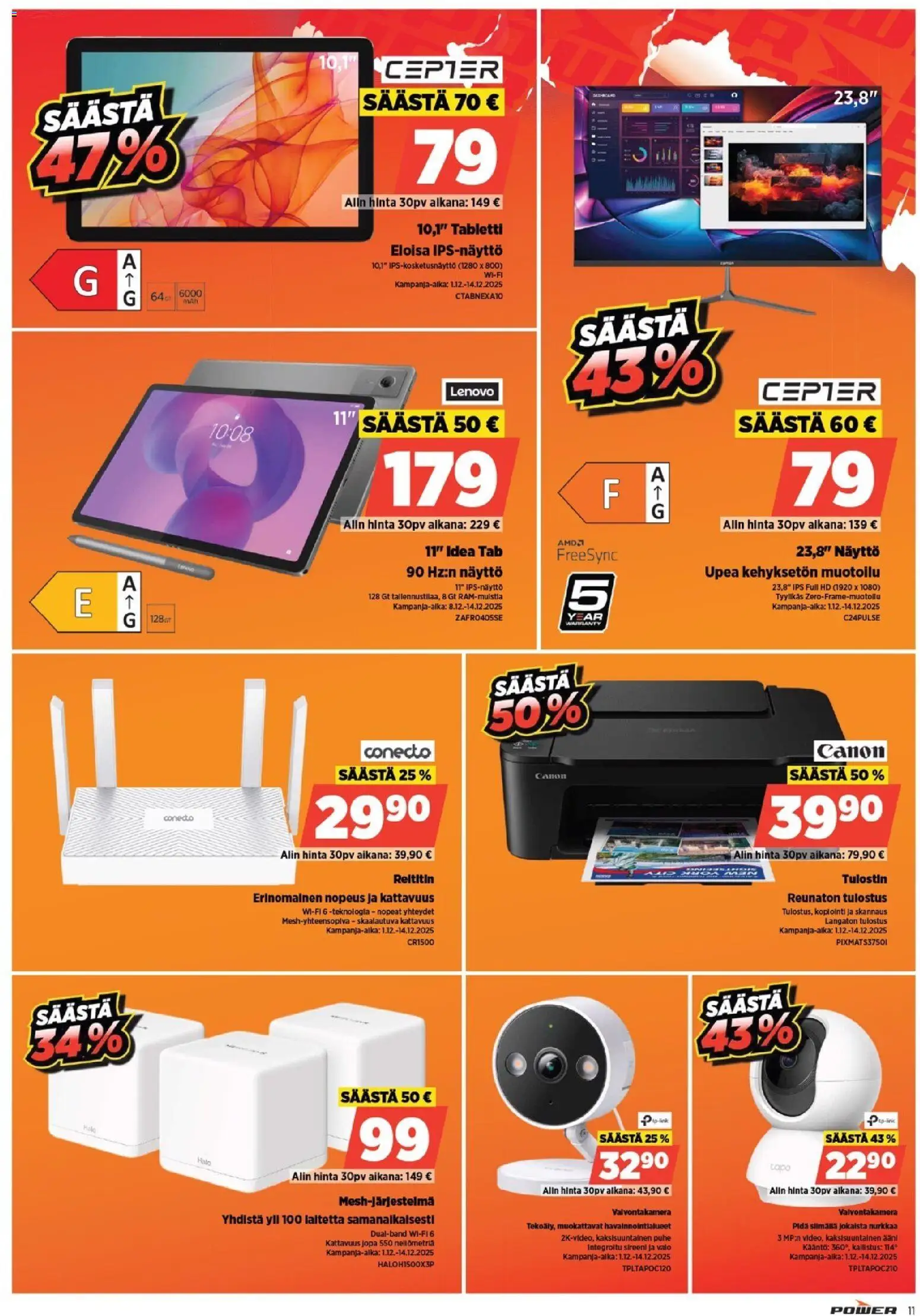 Power tarjoukset – voimassa 24.11.2025 alkaen | Sivu: 15