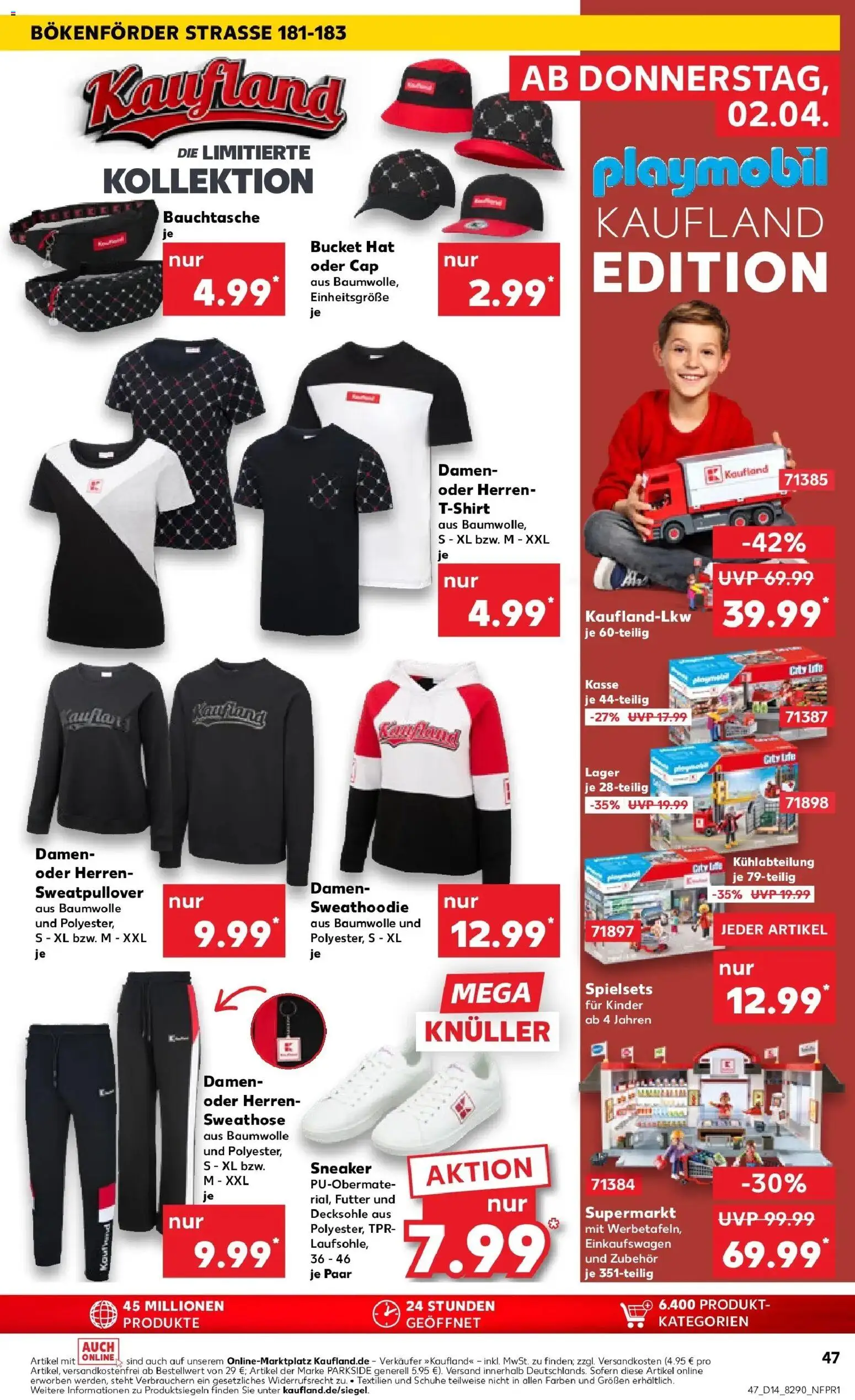 Kaufland Prospekt Lippstadt	 – gültig ab 30.03.2026 | Seite: 61 | Produkte: Sweathose, Sweatshirt, T-Shirt, Hoodie