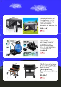  | Page: 4 | Produits: Barbecue, Grill, Tonnelle pliante, Tonnelle