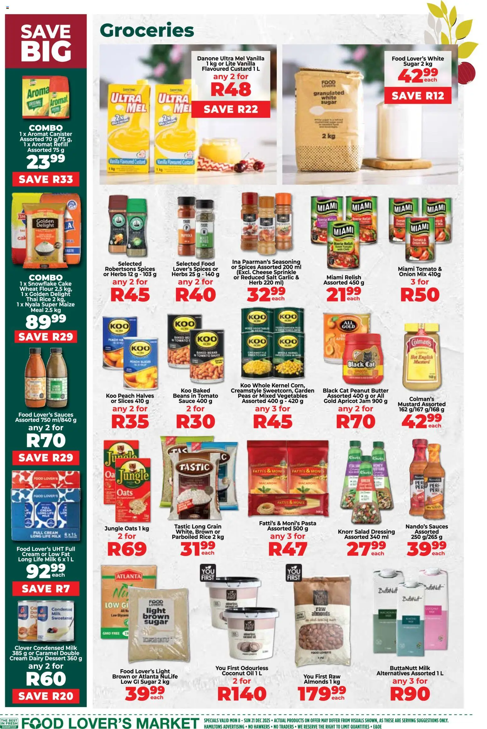 New Food Lover's Market catalogue – valid from 08.12.2025 | Page: 12 | Products: Salad dressing, Milk, Mustard, Caramel