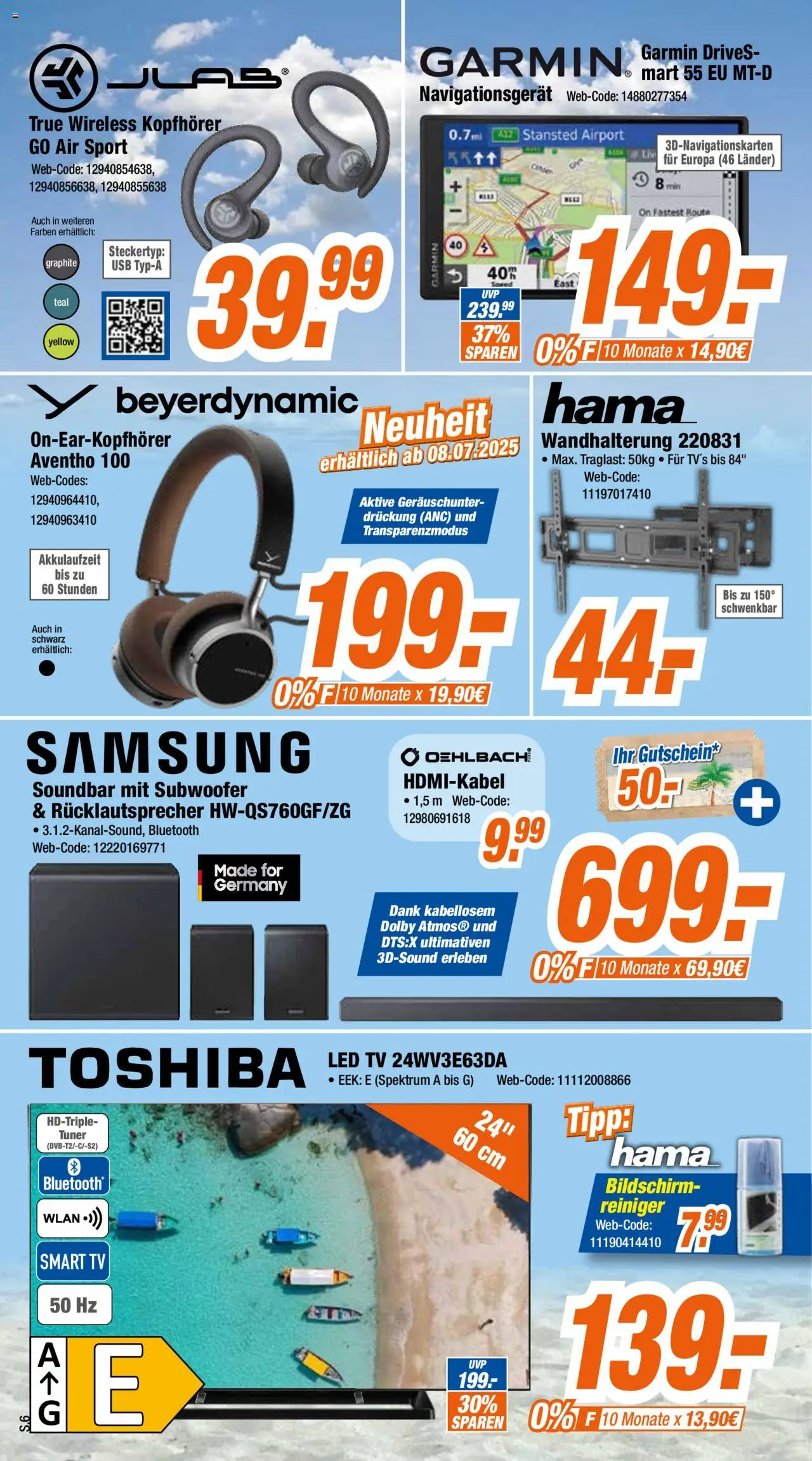 Expert - Prospekt Giessen - gültig ab dem 07.07.2025 | Seite: 6 | Produkte: USB, Bildschirm, TV, Kopfhörer