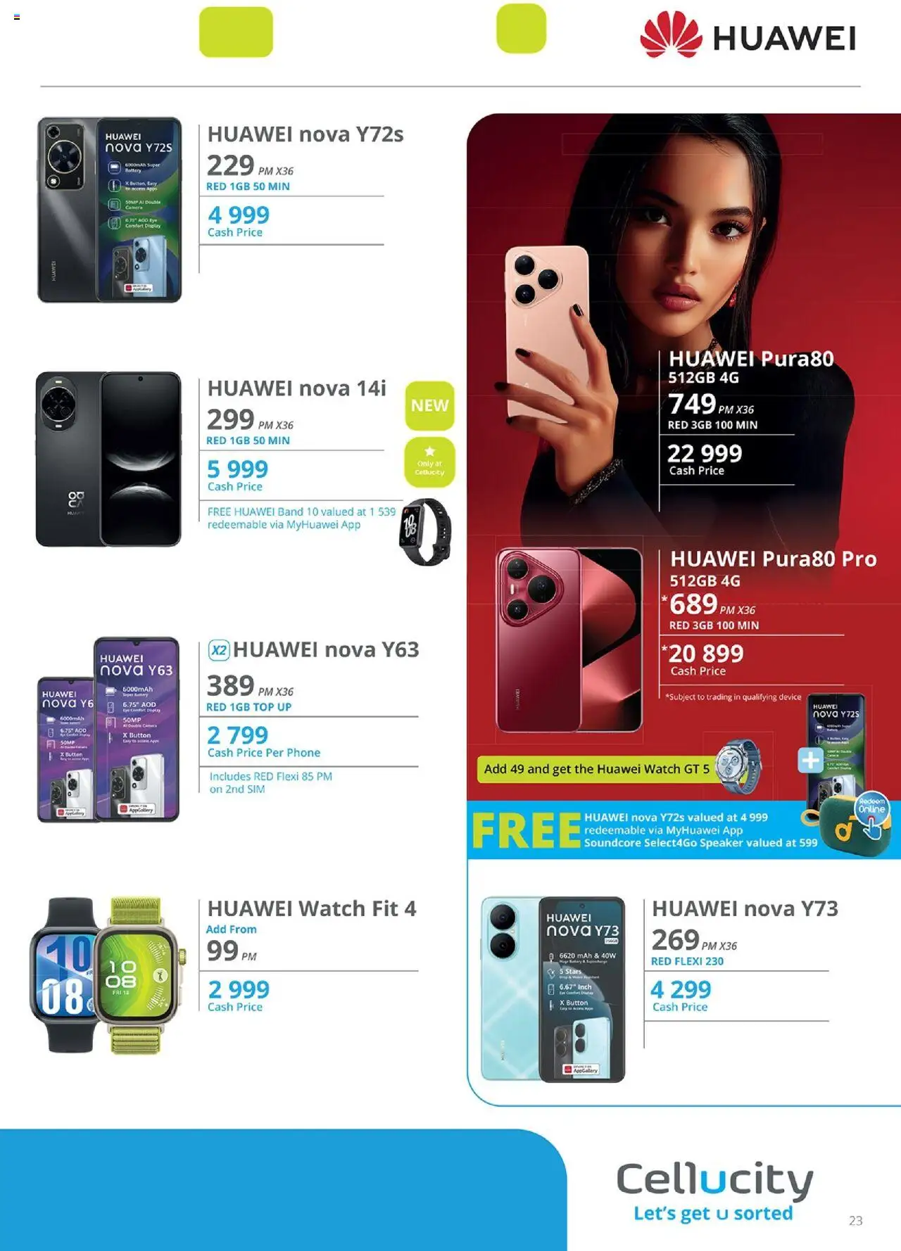 New Cellucity catalogue – valid from 07.10.2025 | Page: 25 | Products: Sim, Phone, Camera, Speaker