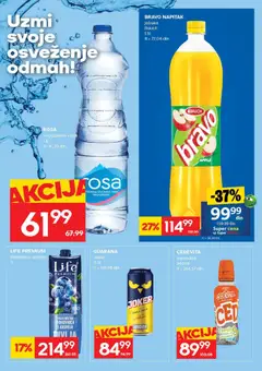 Idea katalog  - pregled Idea kataloga - važi od 05.03.2026 | Strana: 23 | Proizvode: Borovnica, Voda, Guarana, Narandže