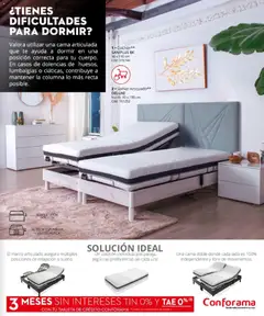 Vista previa Conforama - Guía de Descanso 2026 válido desde el 05.02.2026 | Página: 67 | Productos: Somier, Té, Colchon, Cama