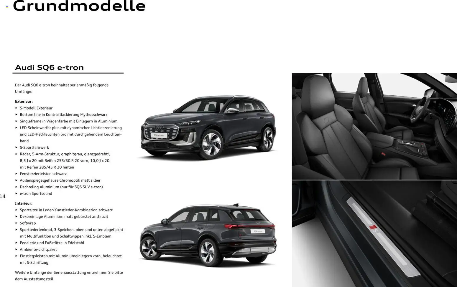 Audi Prospekt 	 – gültig ab 28.10.2025 | Seite: 14