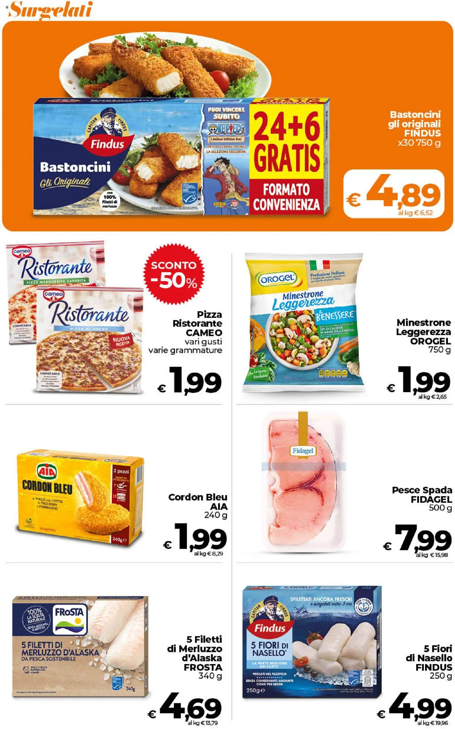 Volantino Ipercoop del 17.04.2026 | Pagina: 23 | Prodotti: Pollo, Merluzzo, Tacchino, Pesce spada