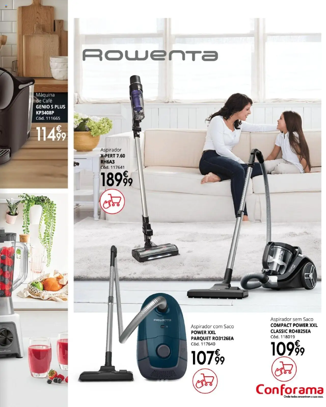 Conforama folheto │ válido de 27.03.2025 | Página: 113 | Produtos: Máquina de café, Aspirador, Café