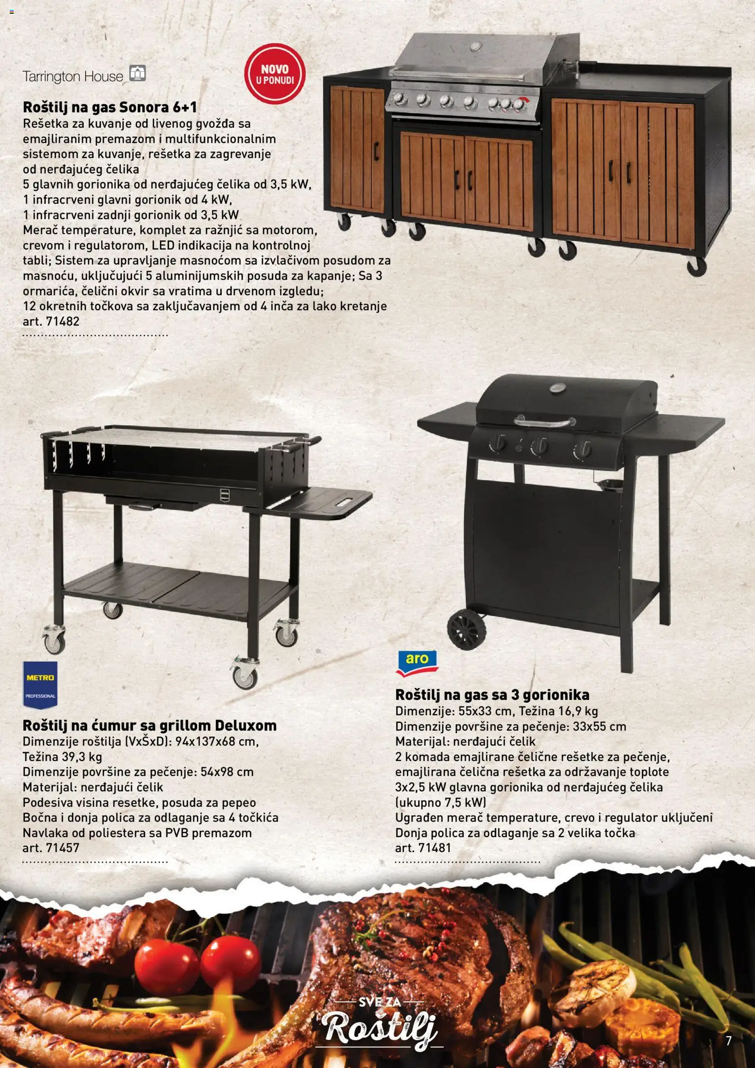 Metro katalog - važi od 28.04.2026 | Strana: 7 | Proizvode: Rešetka, Polica, Roštilj