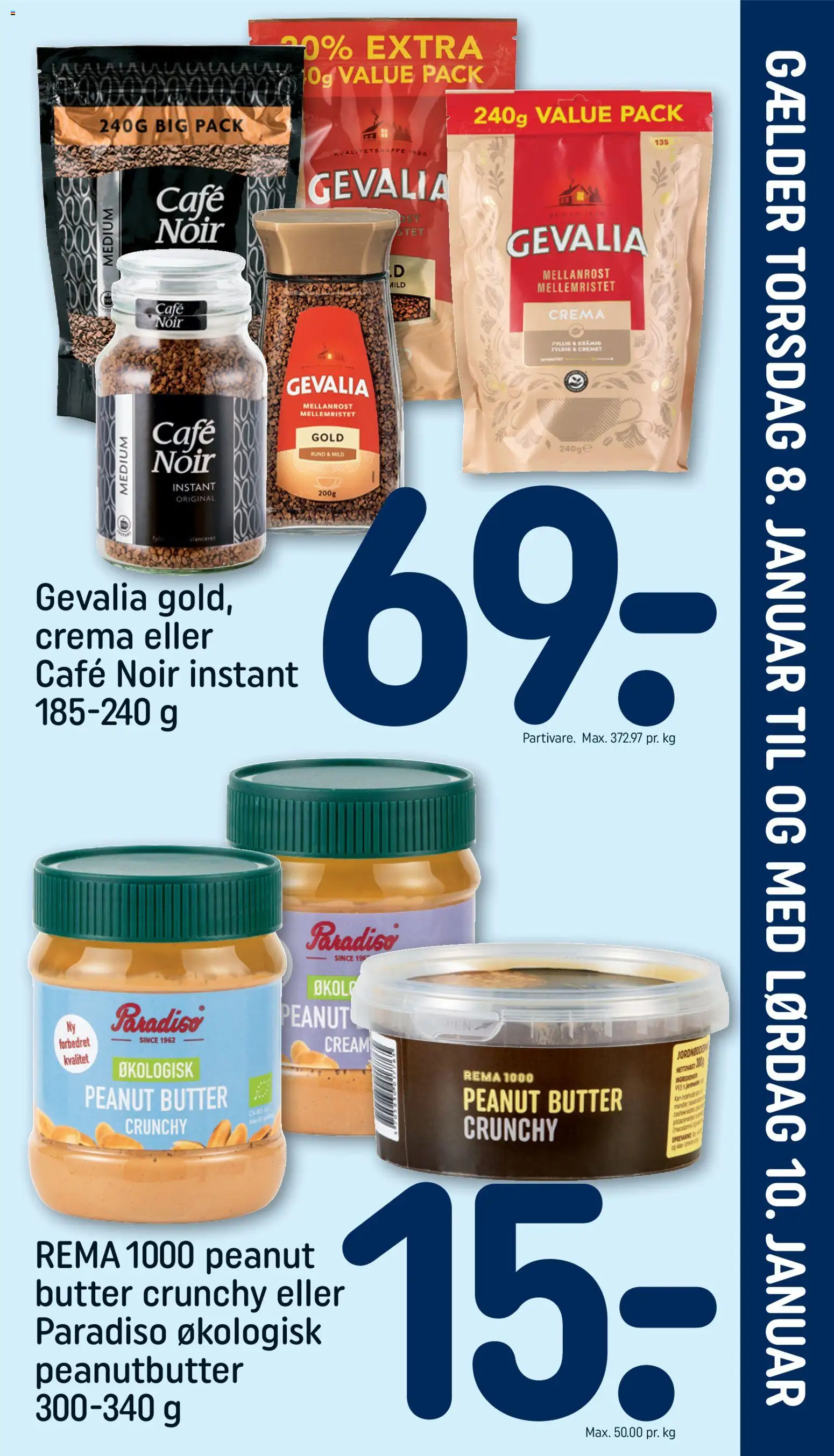 Rema 1000 tilbudsavis – gyldig fra 08.01.2026 | Side: 7 | Produkter: Peanutbutter