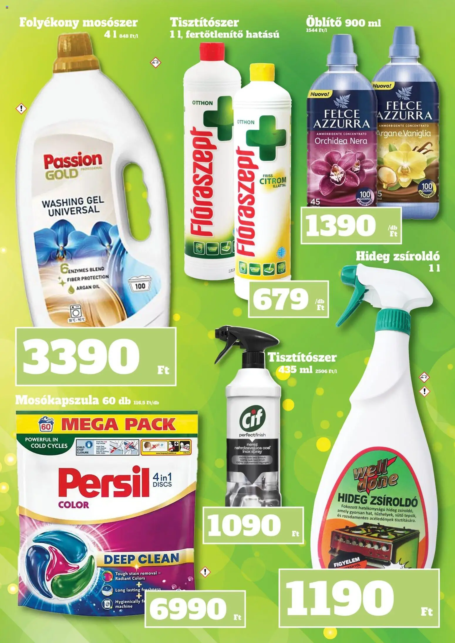 Family Diszkont akciós ujság - amely érvényes a következő dátumtól: 19.02.2026 | Oldal: 16 | Termékek: Persil, Mosókapszula, Öblítő, Mosószer