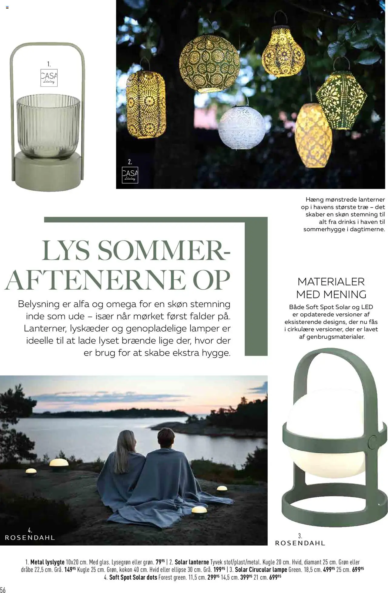 Imerco Tilbudsavis gyldig fra 13.05.2025 | Side: 56 | Produkter: Lampe, Søm
