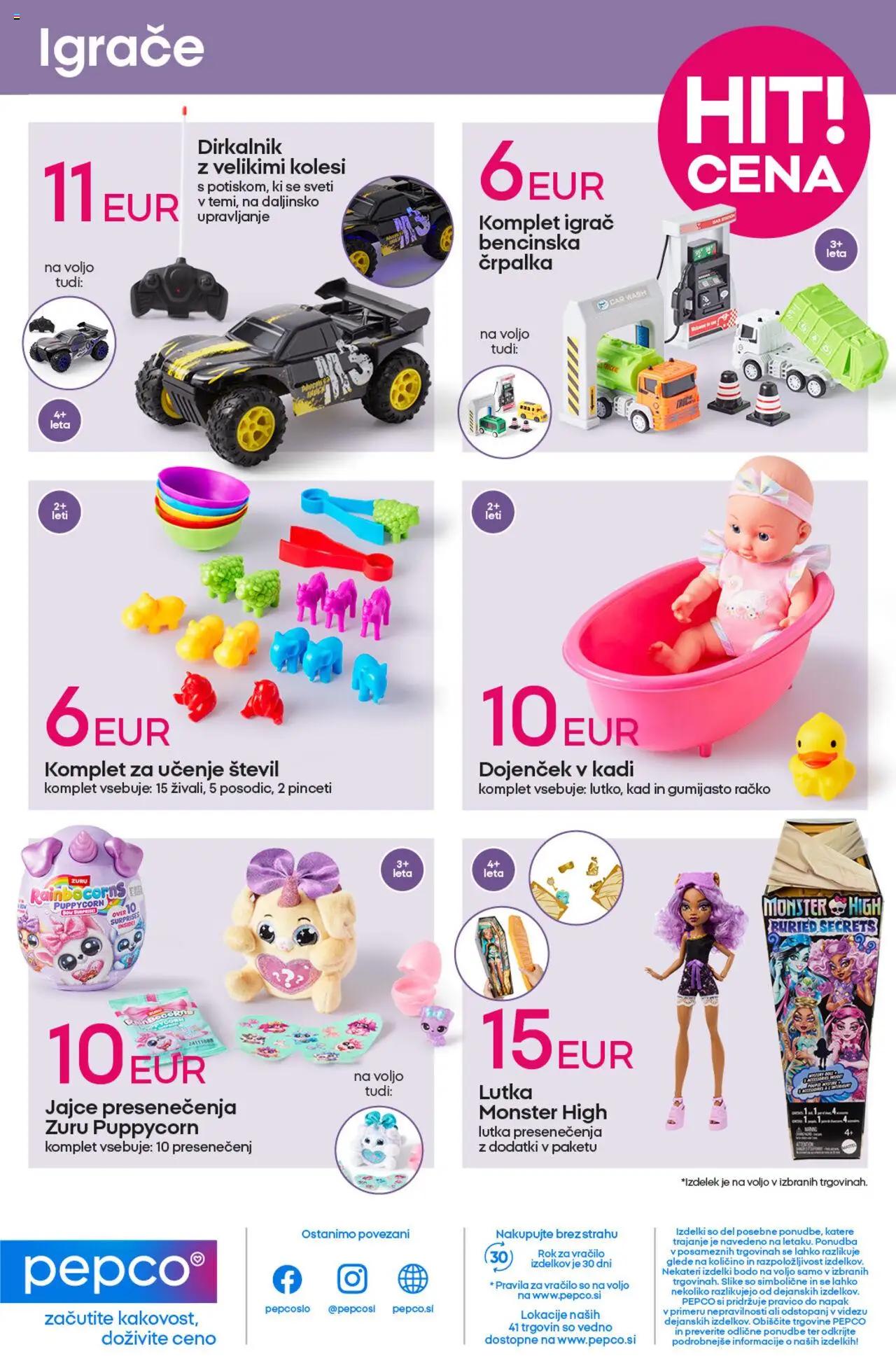 Novi Pepco katalog ponudbe – veljaven od 18.09.2025 | Stran: 13 | Izdelki: Črpalka