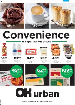 Preview of OK Foods specials valid from 13.08.2025
