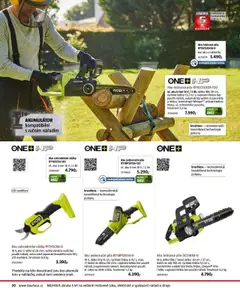 Bauhaus katalog Zahradní technika od 01.04.2025 | Strana: 20 | Produkty: Oleje, Olej, Nože, Pila