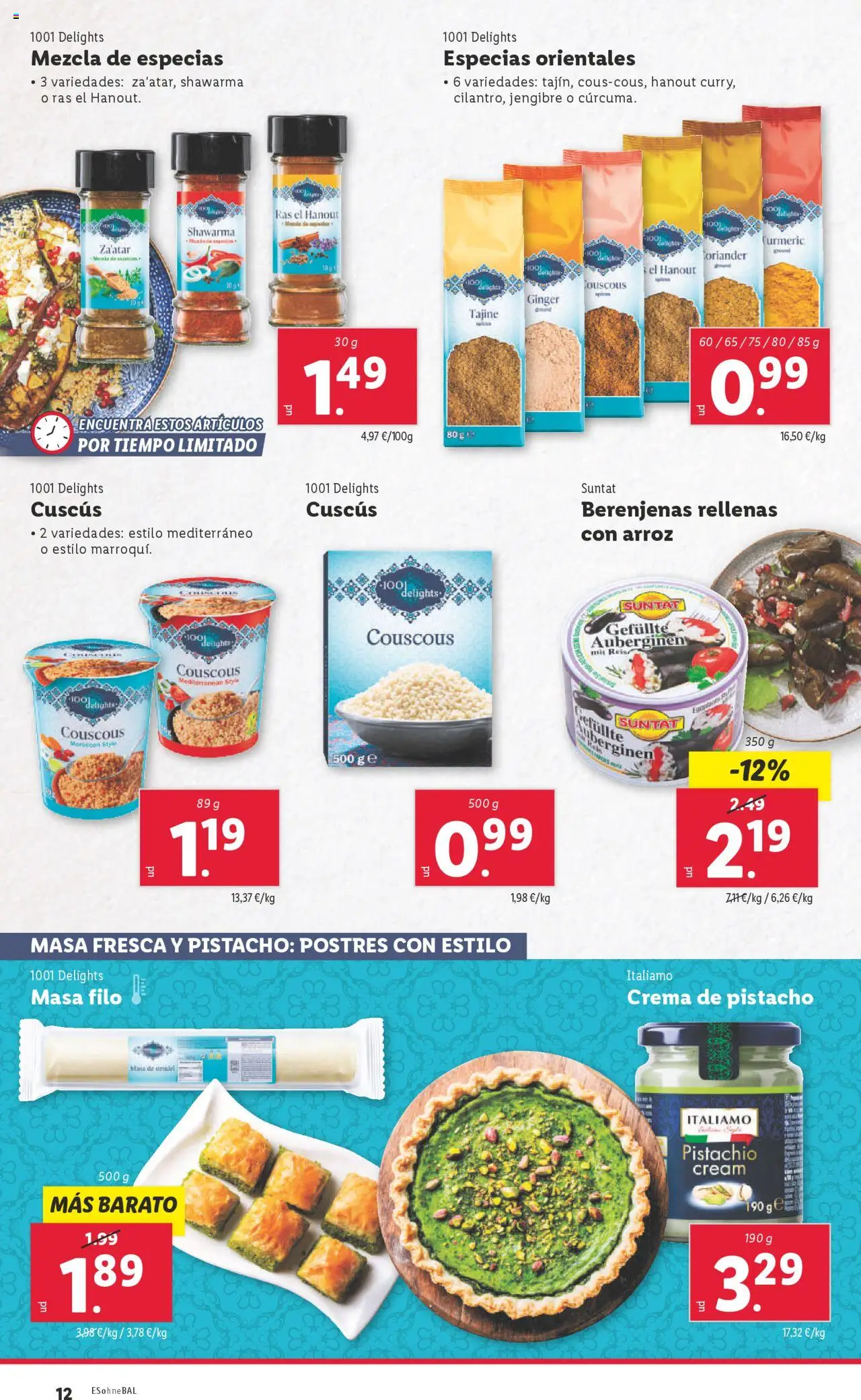 Lidl catálogo MAD │ válido desde el 09.06.2025 | Página: 22 | Productos: Arroz, Crema