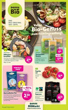 Denns BioMarkt Angebote ab 25.02.2026 gültig