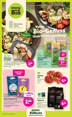 Denns BioMarkt Angebote ab 25.02.2026 gültig