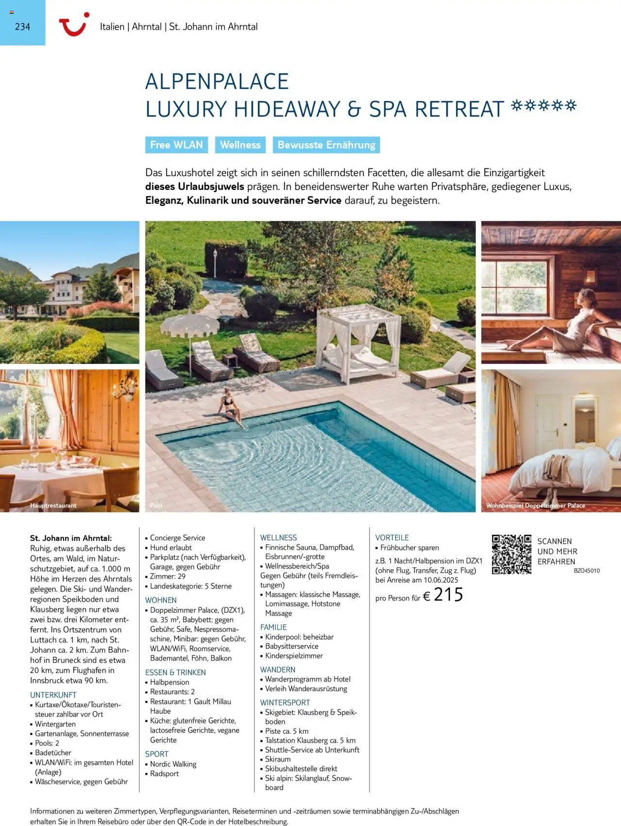 TUI Prospekt 	 – gültig ab 01.11.2024 | Seite: 234 | Produkte: Babybett, Küche, Walking, Ski