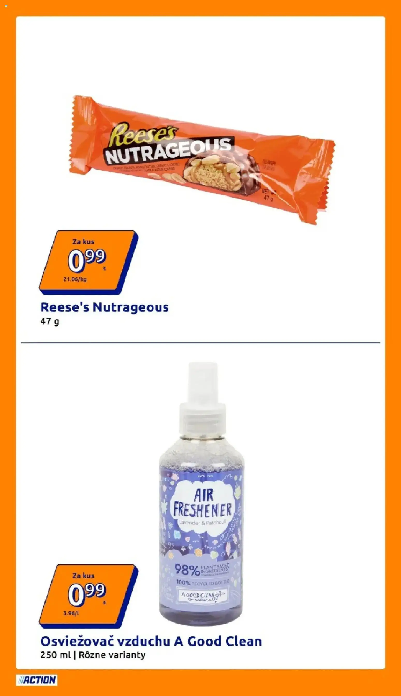 Nové Action akcie – leták je platný od 03.03.2026 | Strana: 17 | Produkty: Osviežovač vzduchu
