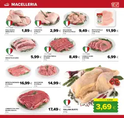 Anteprima del volantino Oasi Superstore - Roma catalogo valido a partire dal 29.01.2026 | Pagina: 3 | Prodotti: Bovino, Petto di Pollo, Pollo, Suino