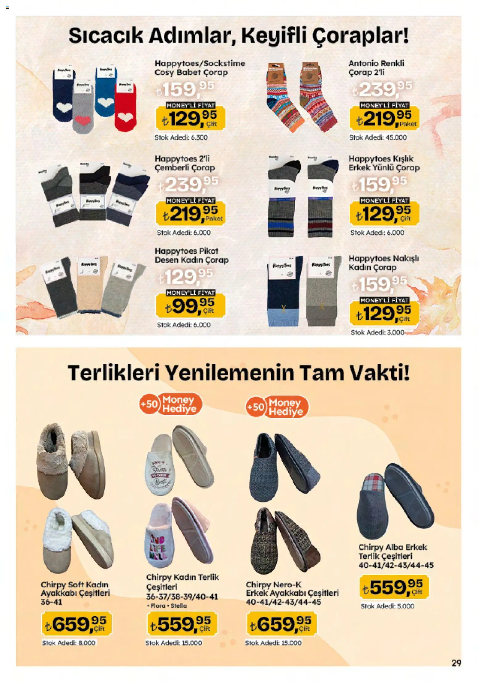 Migros Katalog - 5M Migroskop Dijital - 23.10.2025 tarihinden itibaren geçerlidir | Sayfa: 120 | Ürünler: Çorap, Terlik